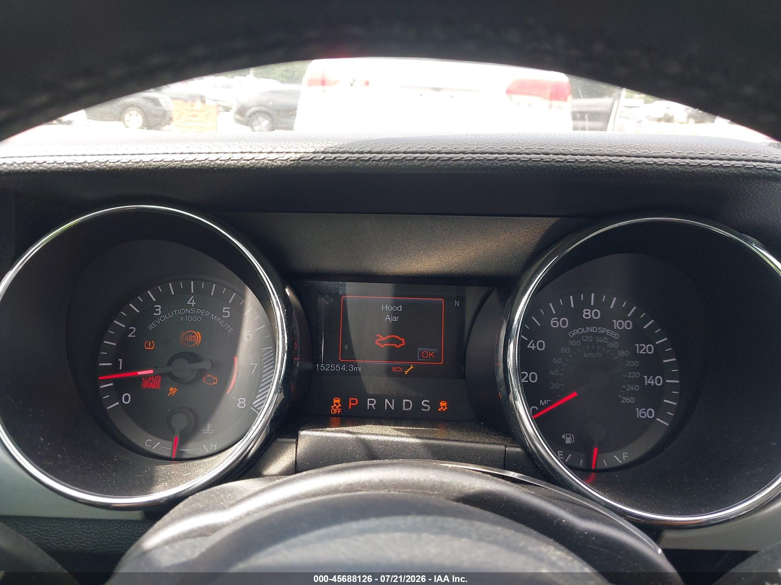 2015 Ford Mustang Ecoboost Red vin: 1FA6P8TH9F5316259
