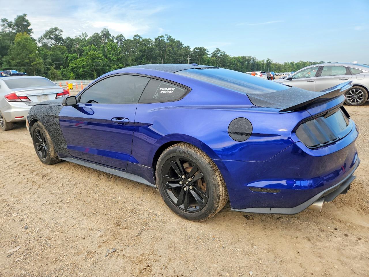 2015 Ford Mustang Blue vin: 1FA6P8TH9F5321056