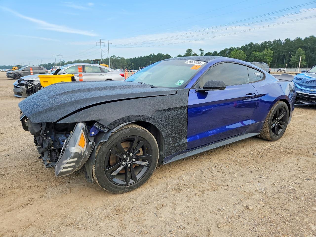 2015 Ford Mustang Blue vin: 1FA6P8TH9F5321056