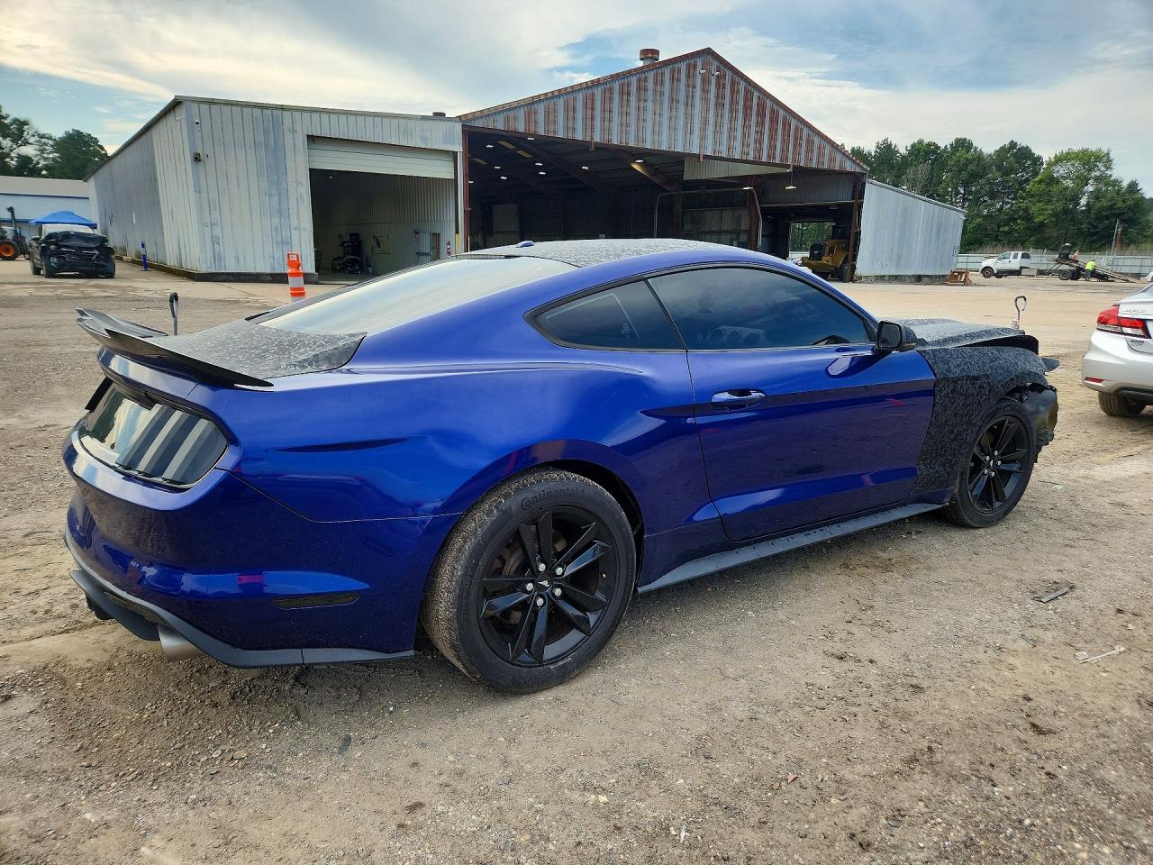 2015 Ford Mustang Blue vin: 1FA6P8TH9F5321056