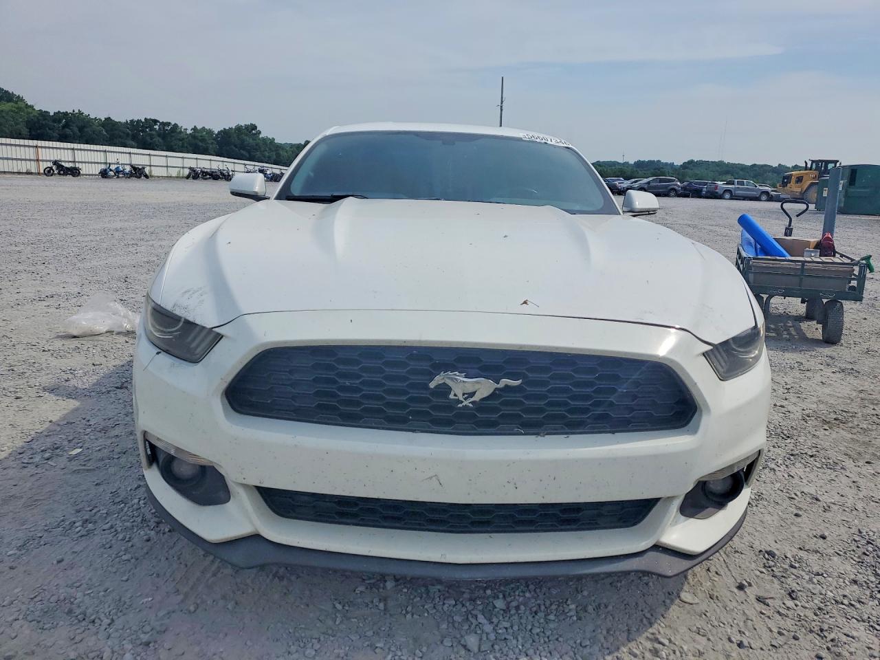 2015 Ford Mustang White vin: 1FA6P8TH9F5341646