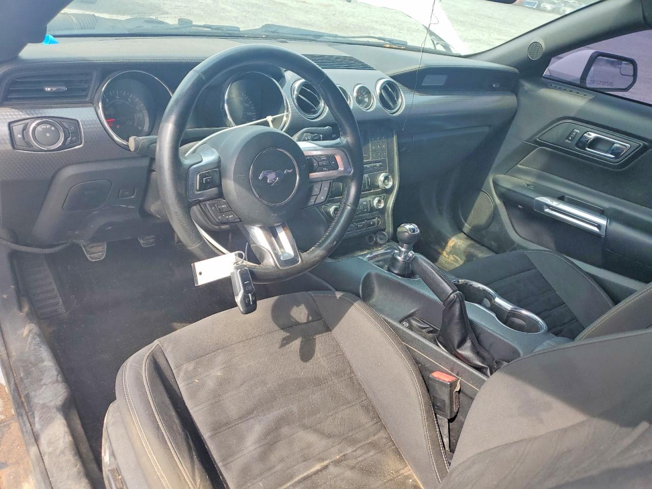 2015 Ford Mustang White vin: 1FA6P8TH9F5341646