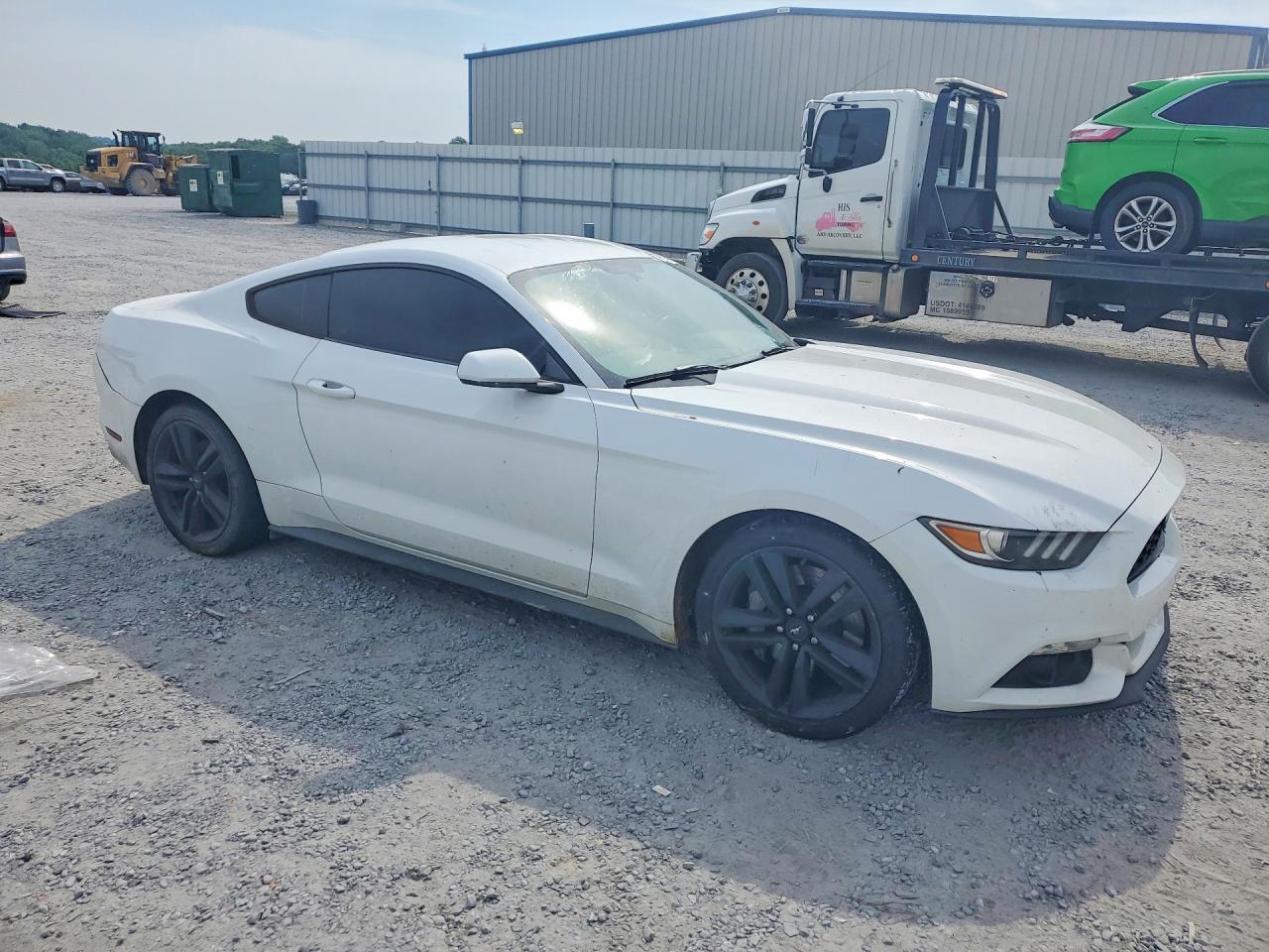 2015 Ford Mustang White vin: 1FA6P8TH9F5341646