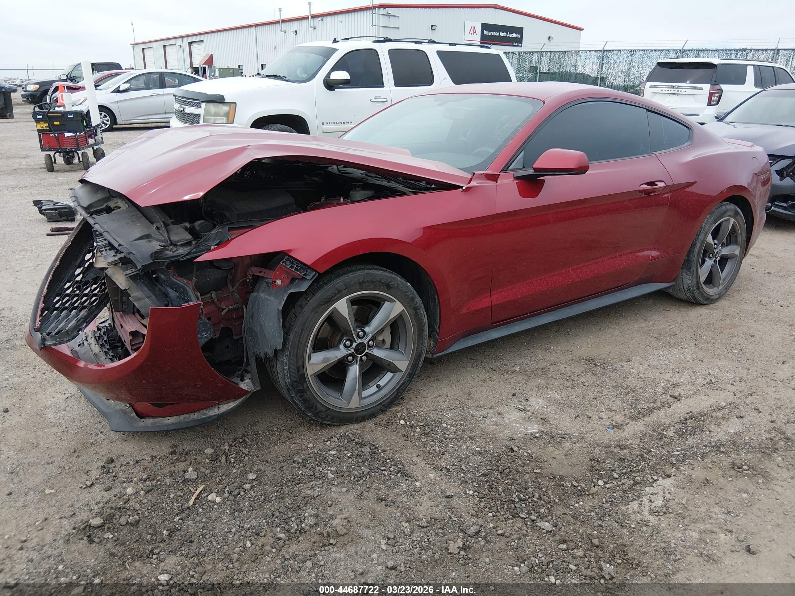 2016 Ford Mustang Ecoboost Maroon vin: 1FA6P8TH9G5211724