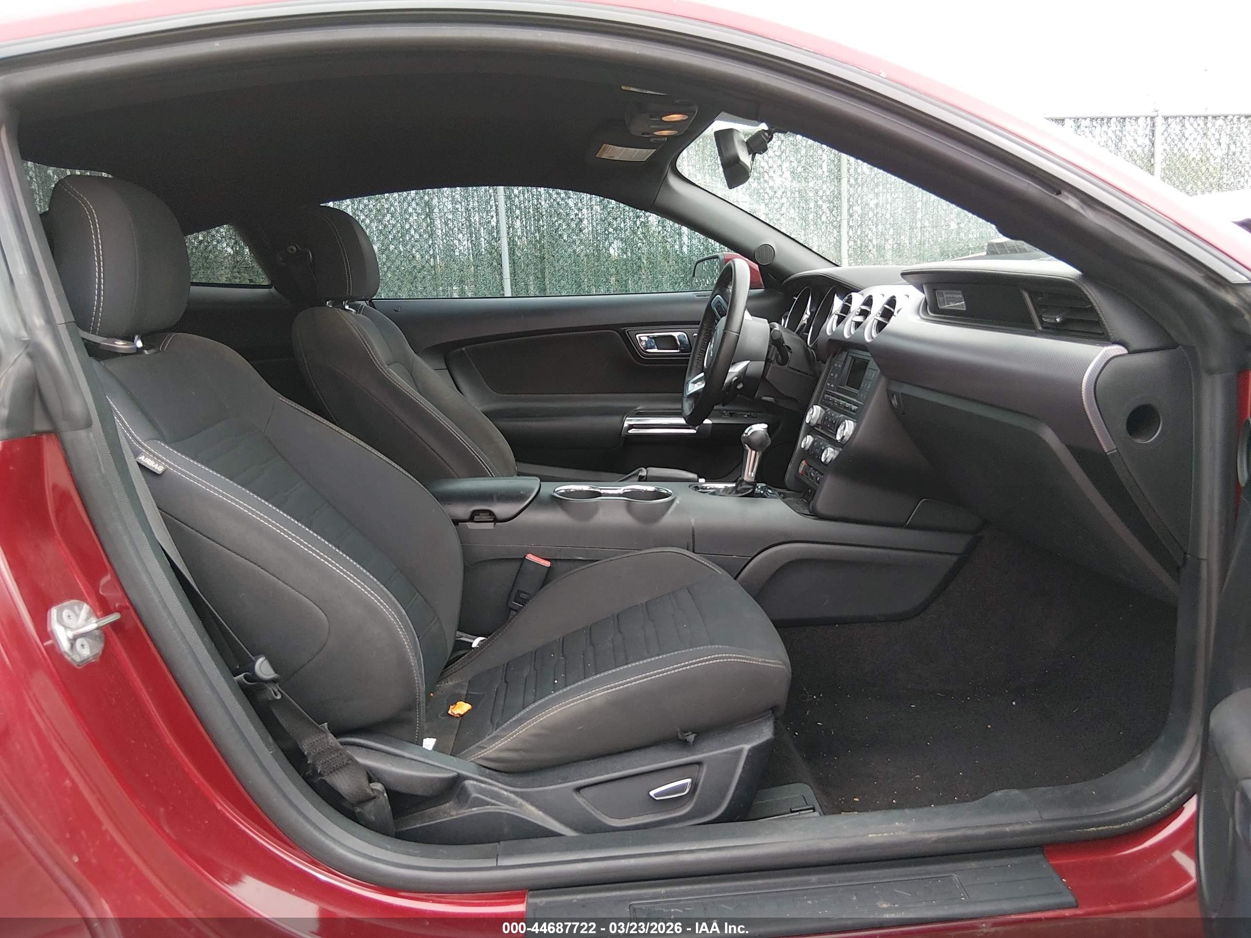 2016 Ford Mustang Ecoboost Maroon vin: 1FA6P8TH9G5211724
