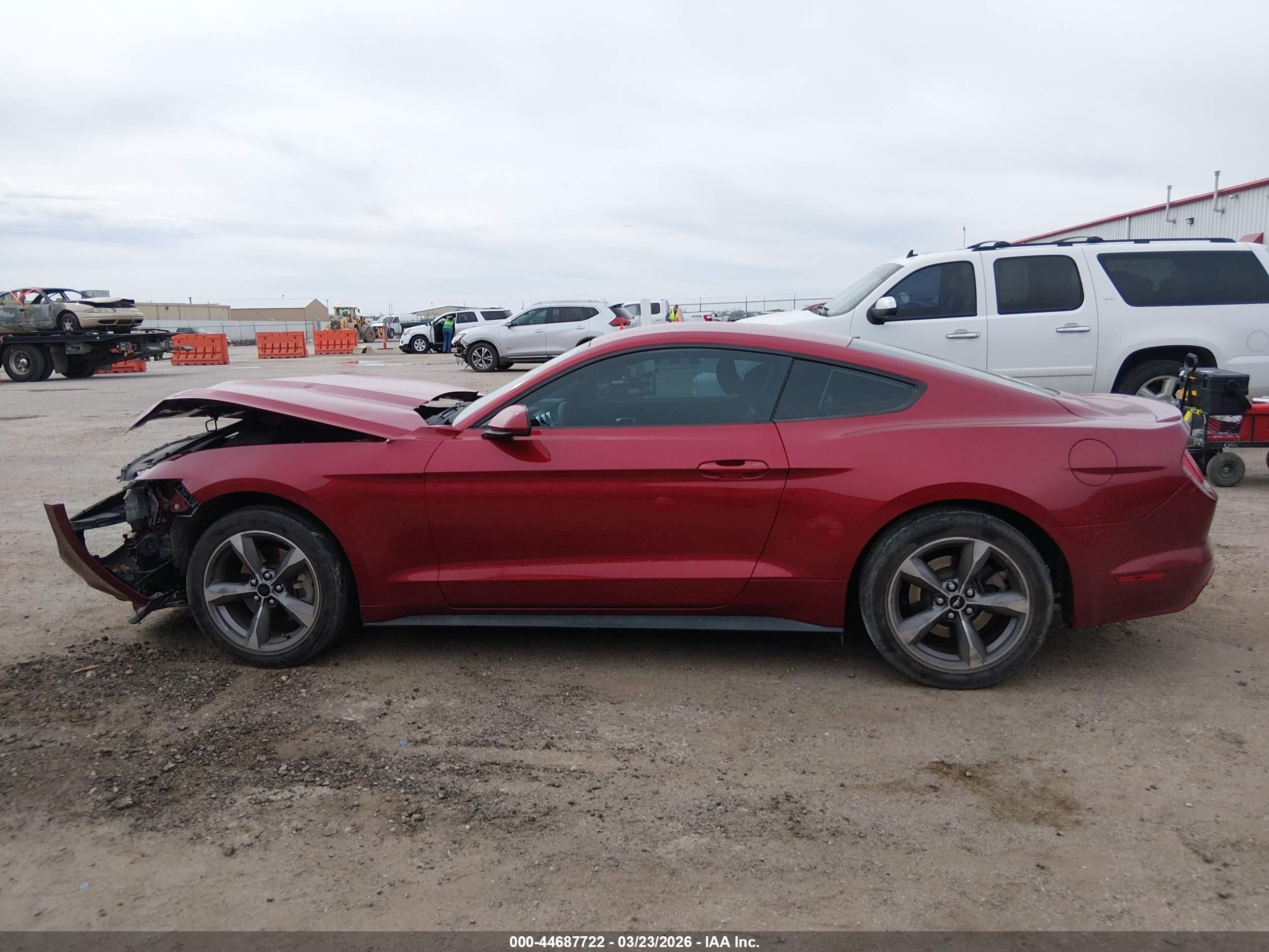 2016 Ford Mustang Ecoboost Maroon vin: 1FA6P8TH9G5211724