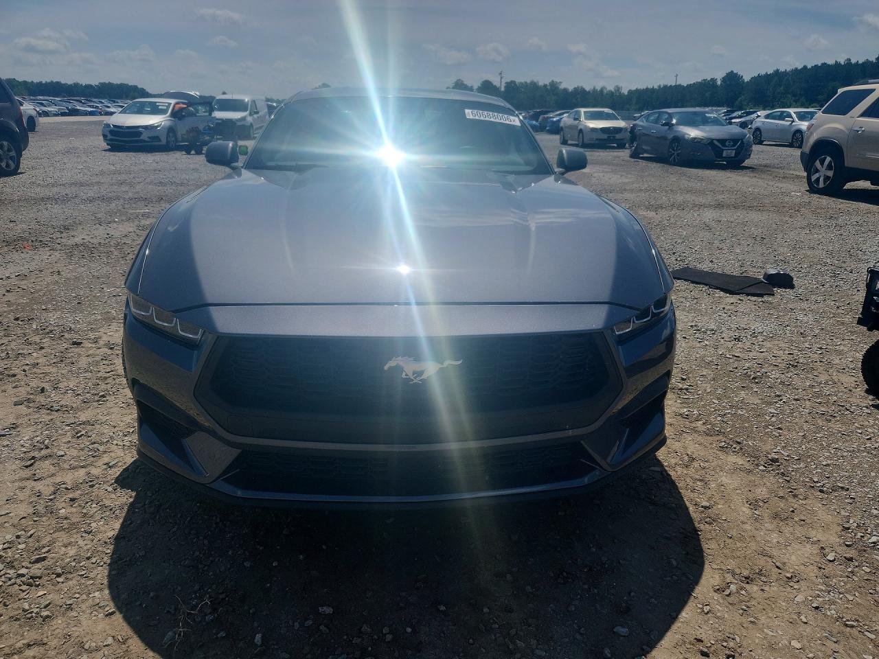 2024 Ford Mustang Gray vin: 1FA6P8TH9R5129348