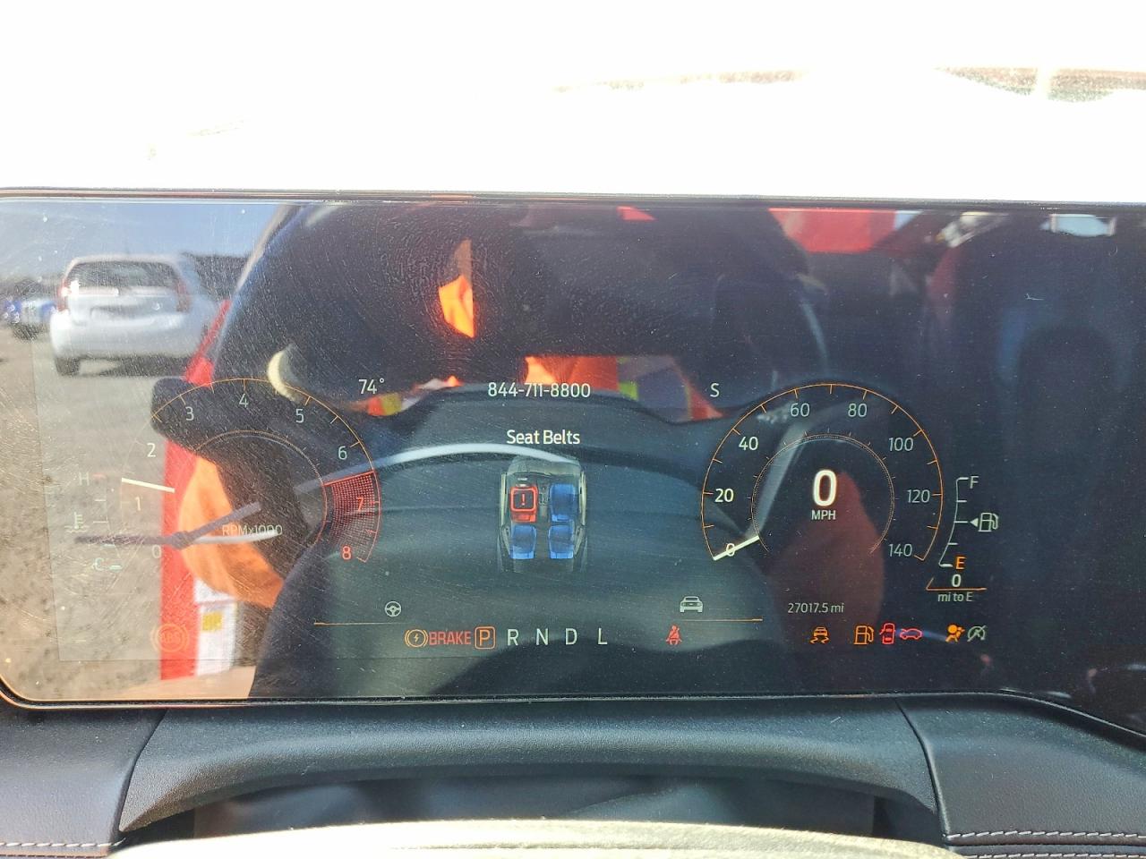 2024 Ford Mustang Красный vin: 1FA6P8TH9R5141807