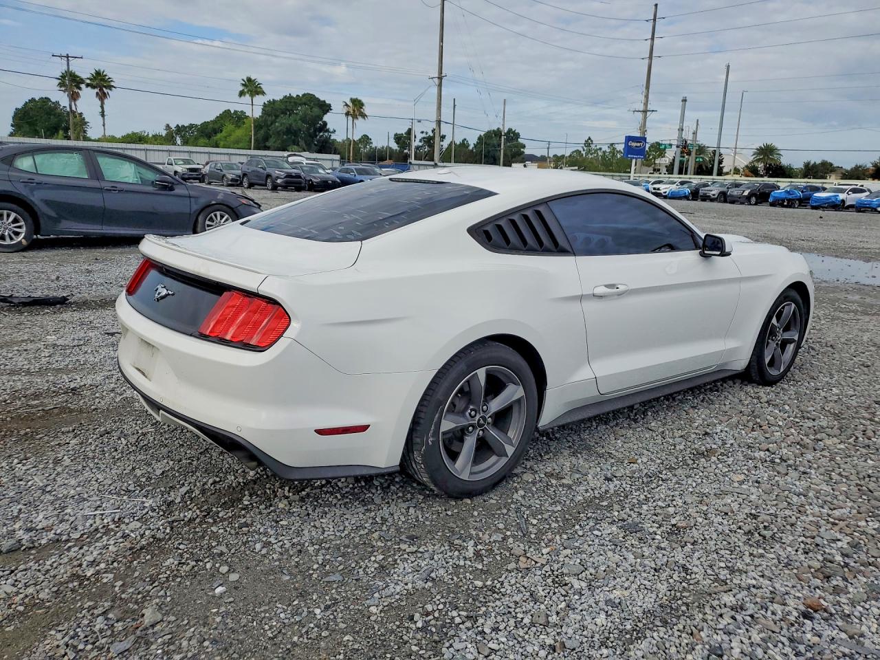 2015 Ford Mustang White vin: 1FA6P8THXF5321485