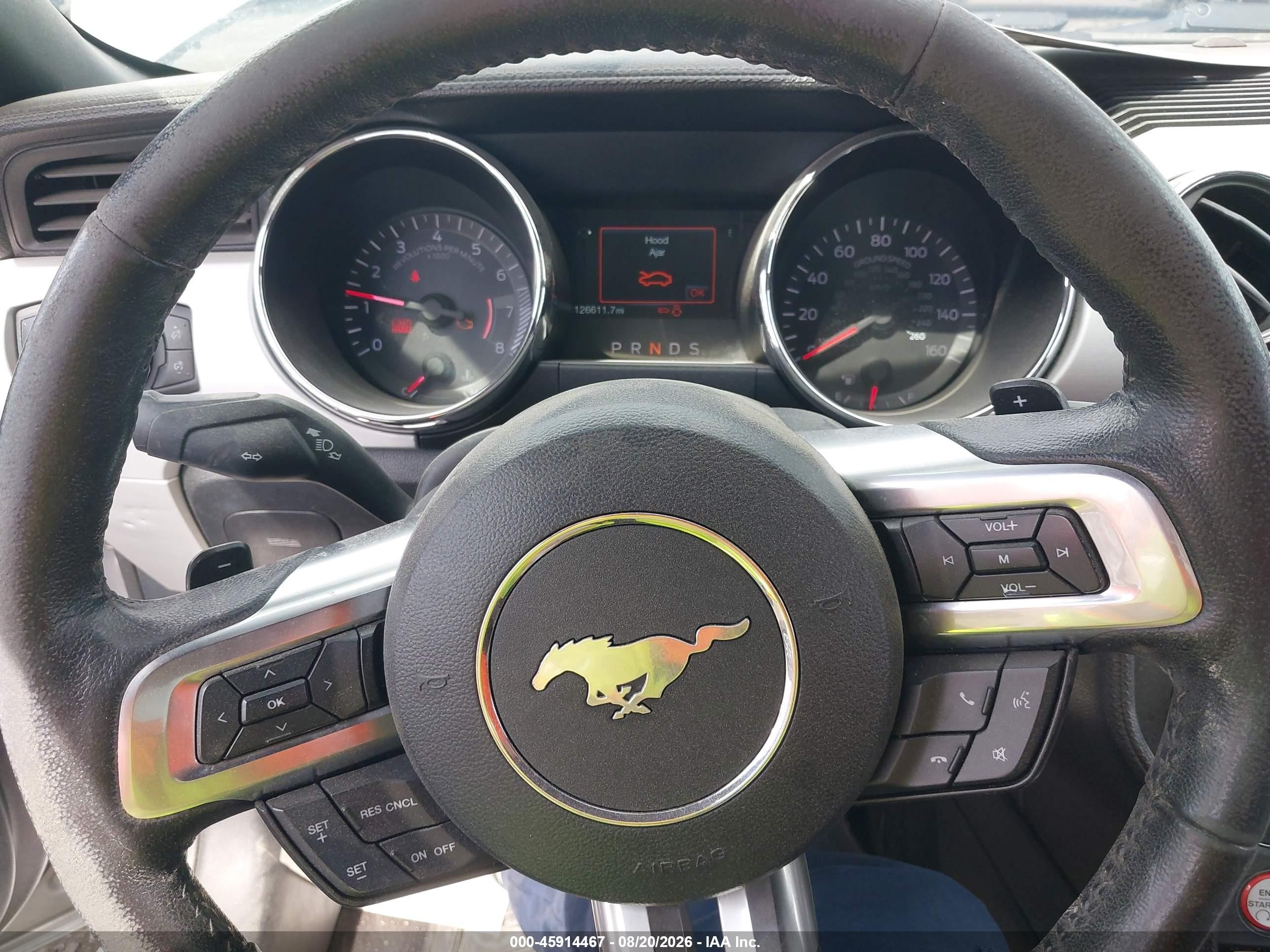 2015 Ford Mustang Ecoboost Серебряный vin: 1FA6P8THXF5343552