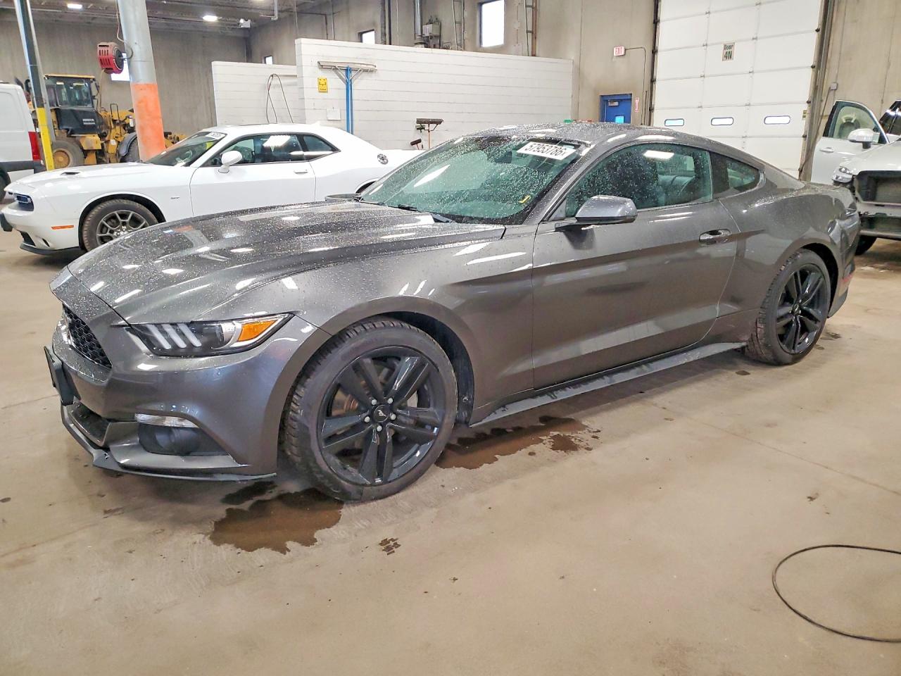 2015 Ford Mustang Gray vin: 1FA6P8THXF5367513