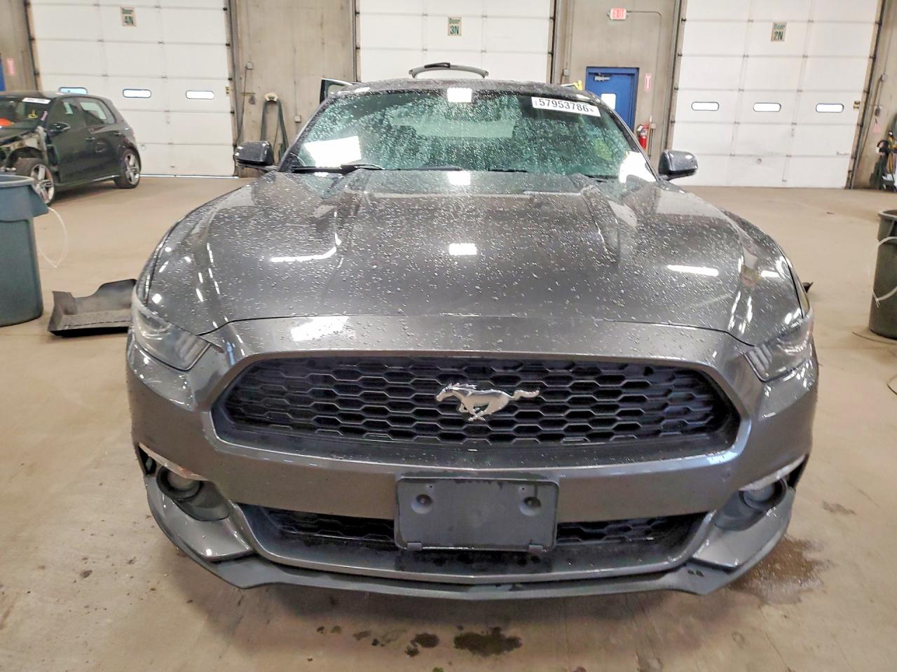 2015 Ford Mustang Gray vin: 1FA6P8THXF5367513