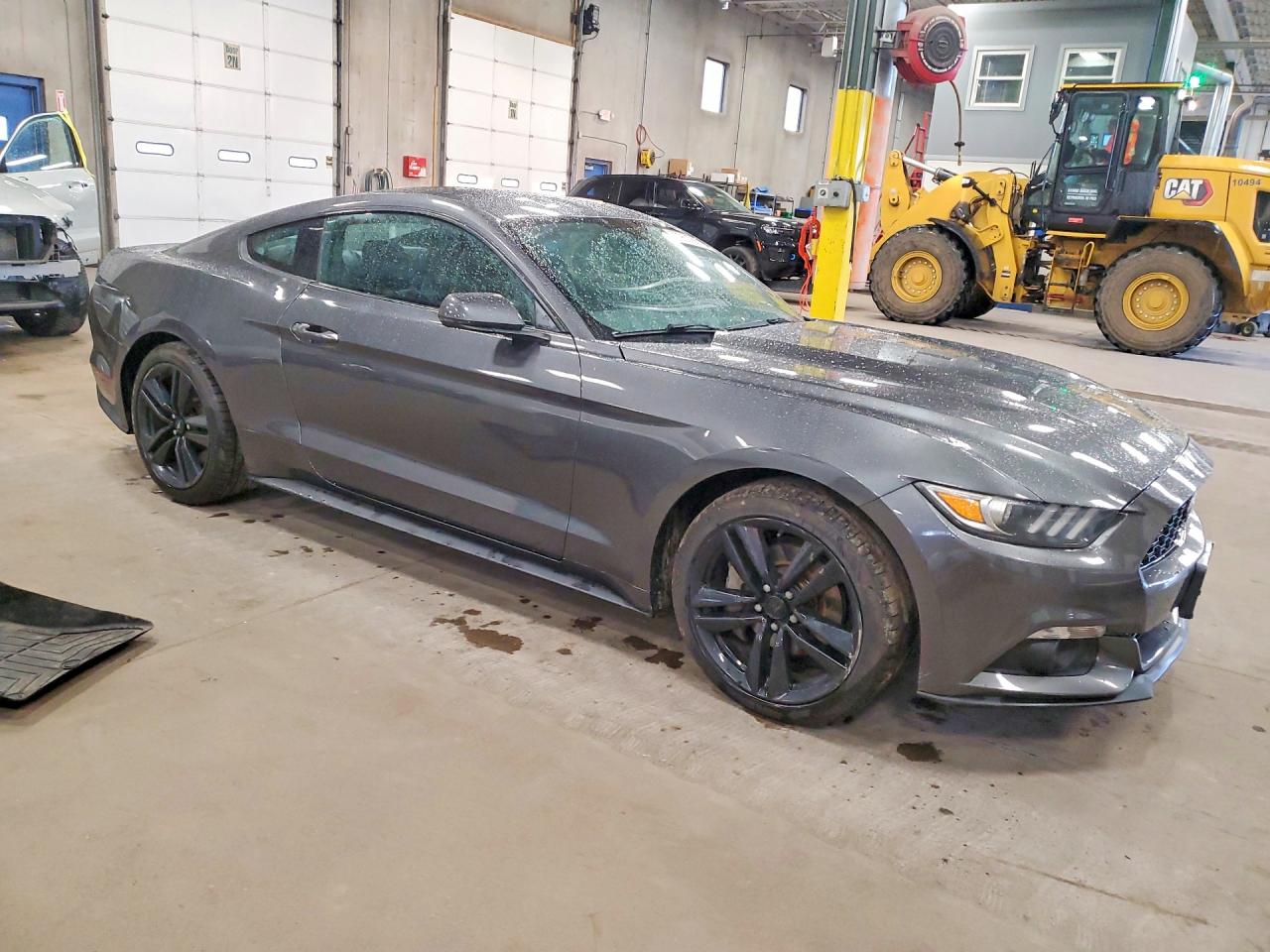 2015 Ford Mustang Gray vin: 1FA6P8THXF5367513