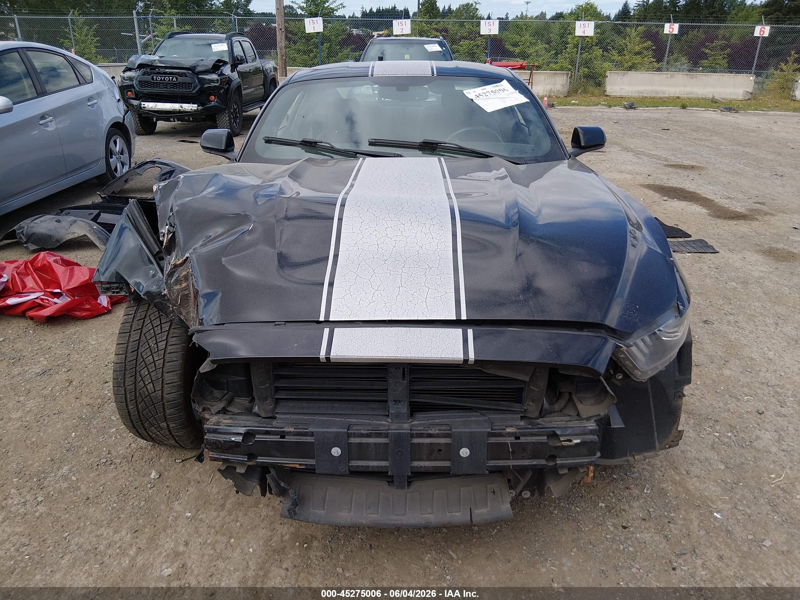 2015 Ford Mustang Ecoboost Black vin: 1FA6P8THXF5388927