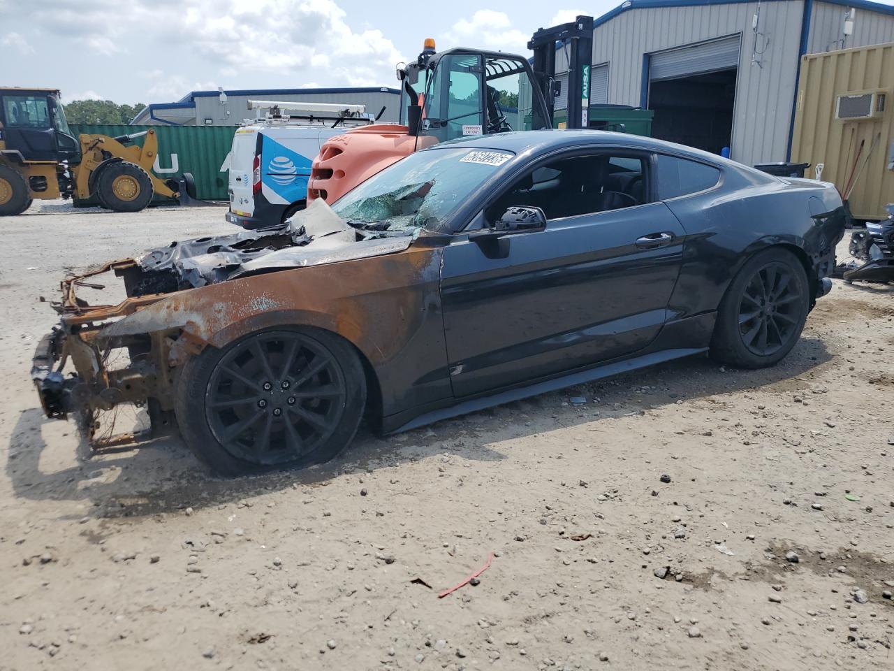 2015 Ford Mustang Burn vin: 1FA6P8THXF5430481 Damage: Left Front Fender, Severe Damage, Replacement Required