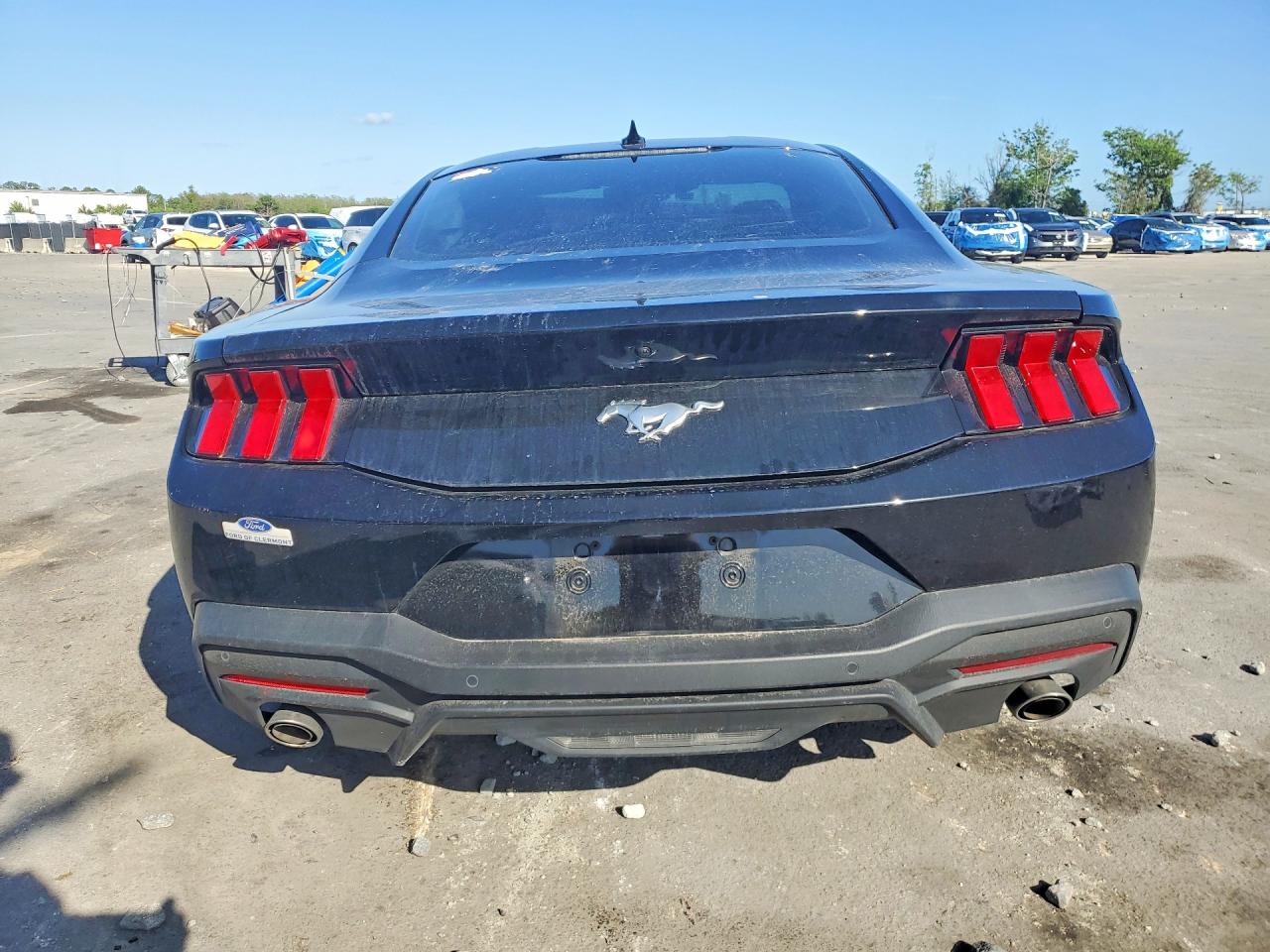 2024 Ford Mustang Черный vin: 1FA6P8THXR5112042