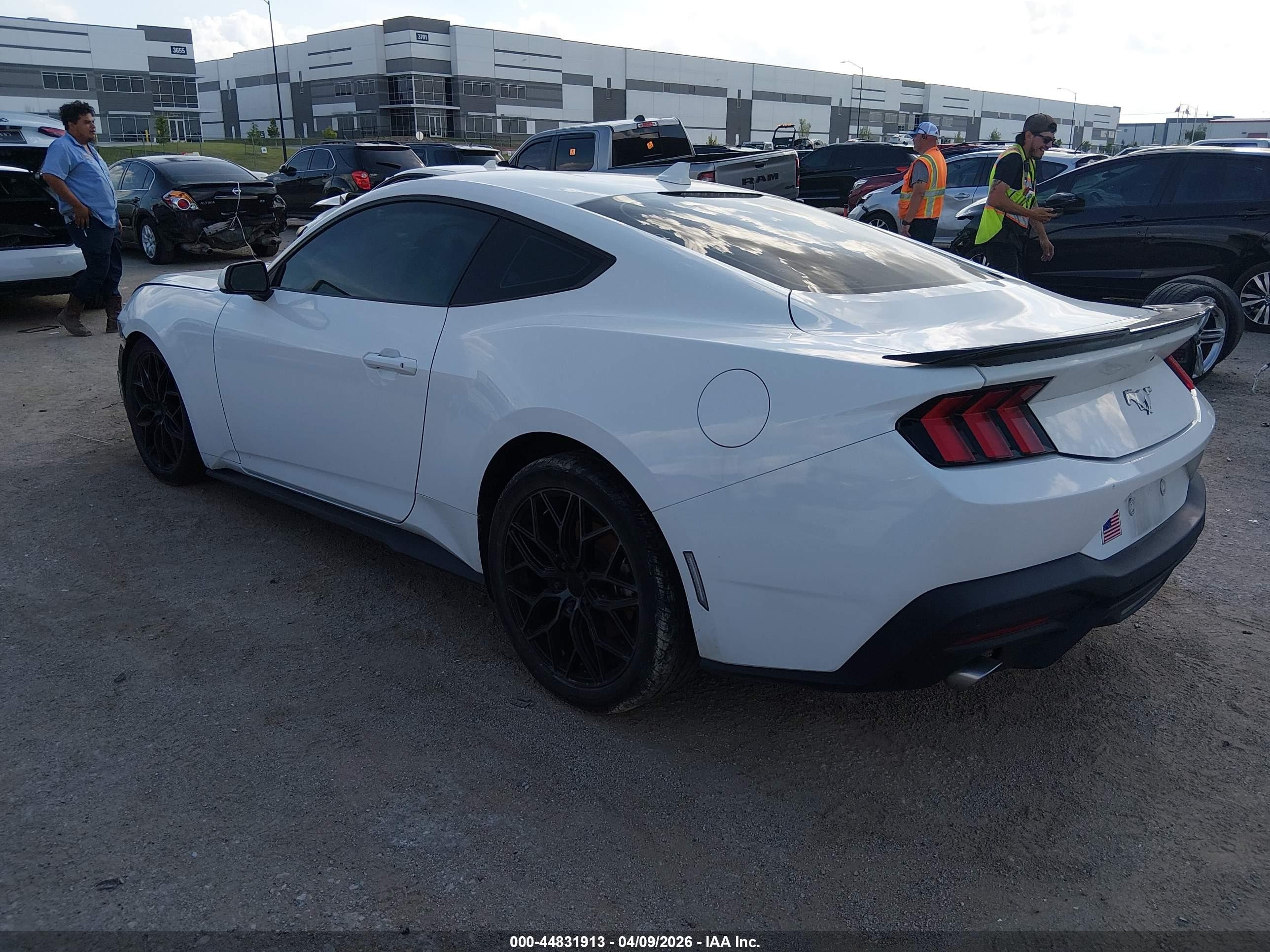 2024 Ford Mustang Ecoboost Fastback White vin: 1FA6P8THXR5127432