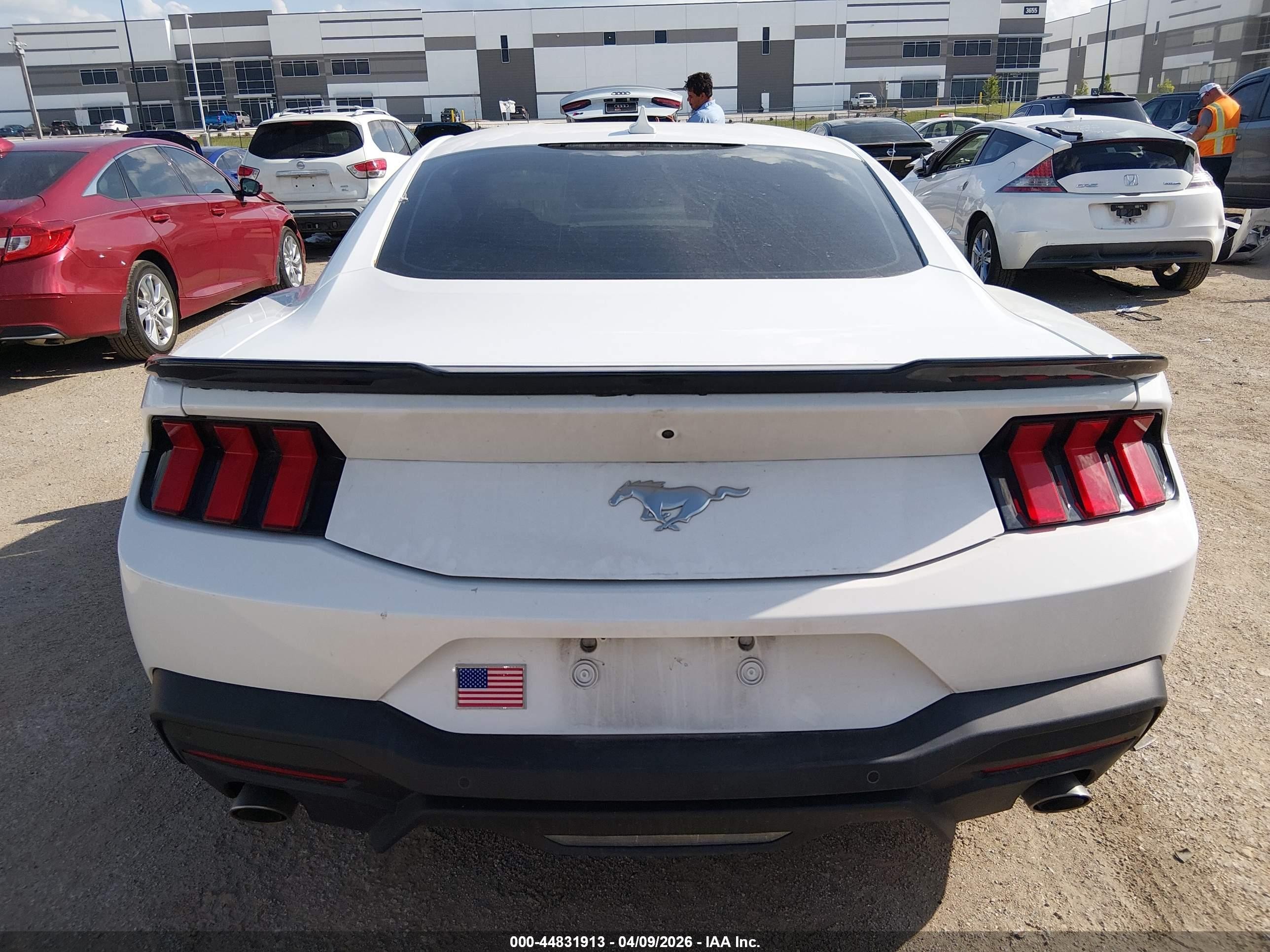 2024 Ford Mustang Ecoboost Fastback White vin: 1FA6P8THXR5127432