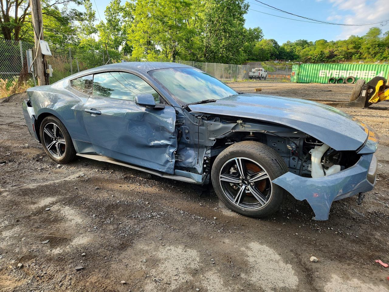 2025 Ford Mustang Blue vin: 1FA6P8THXS5103671
