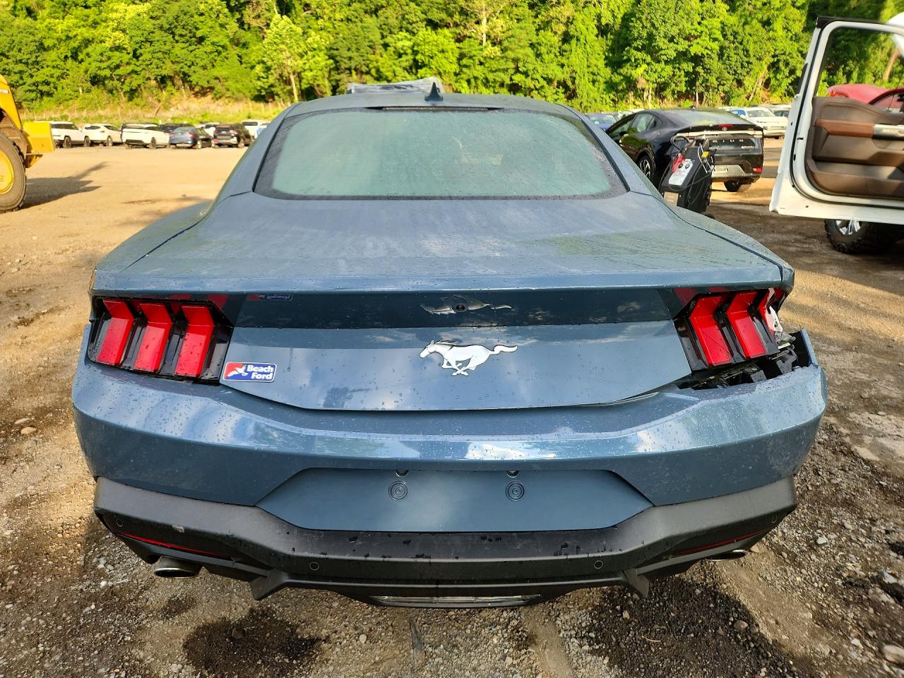 2025 Ford Mustang Blue vin: 1FA6P8THXS5103671