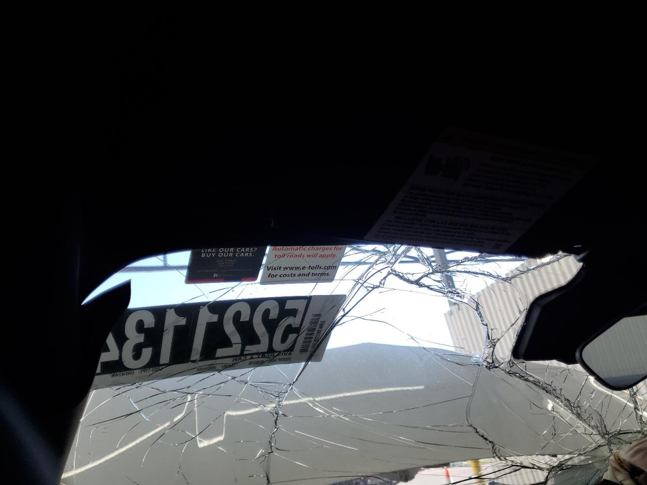 2026 Ford Mustang White vin: 1FA6P8THXT5110086 Damage: Windshield, Broken, Replacement Required