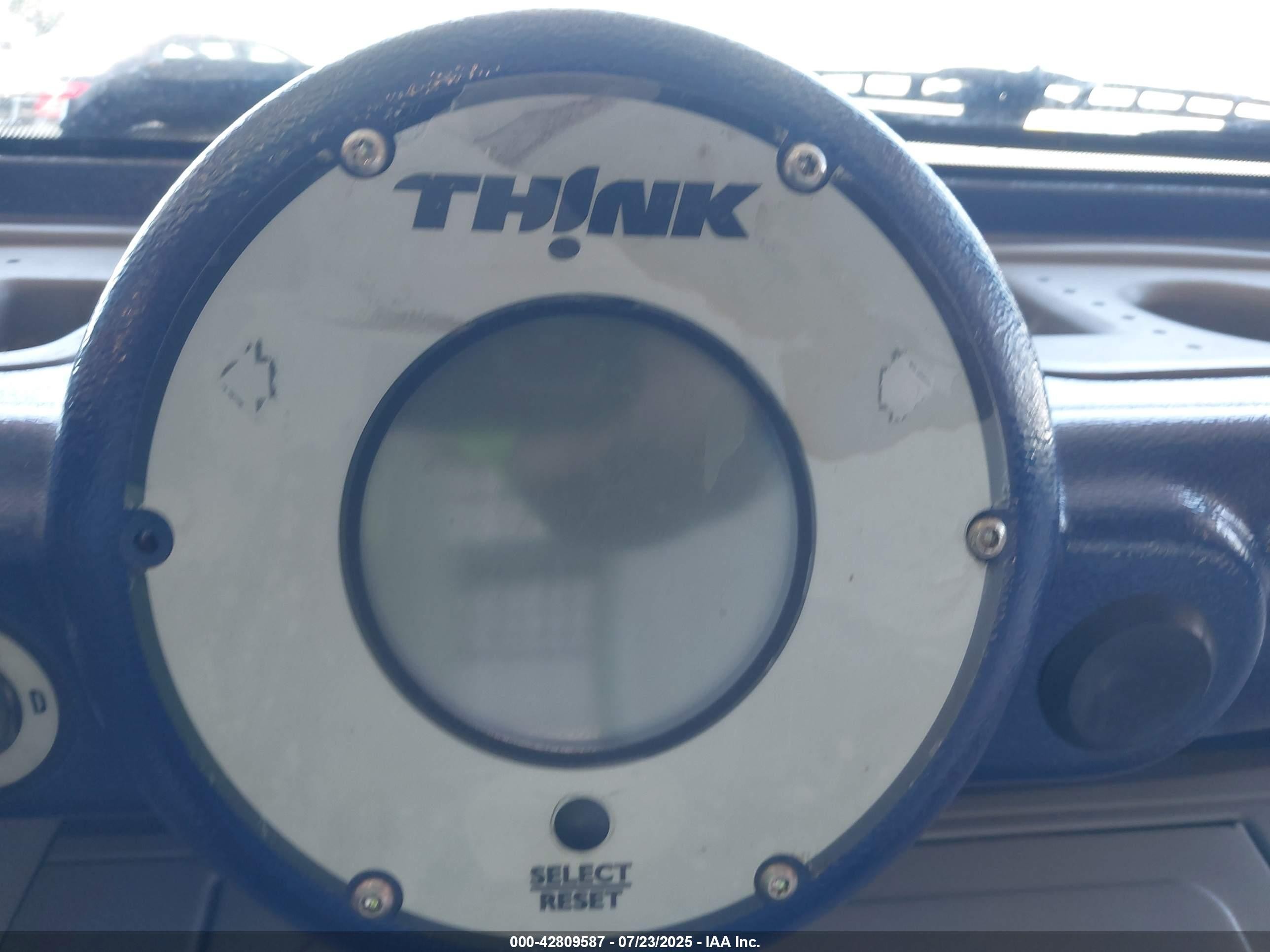 2002 Ford Think Neighbor   Blue vin: 1FABP205320100789