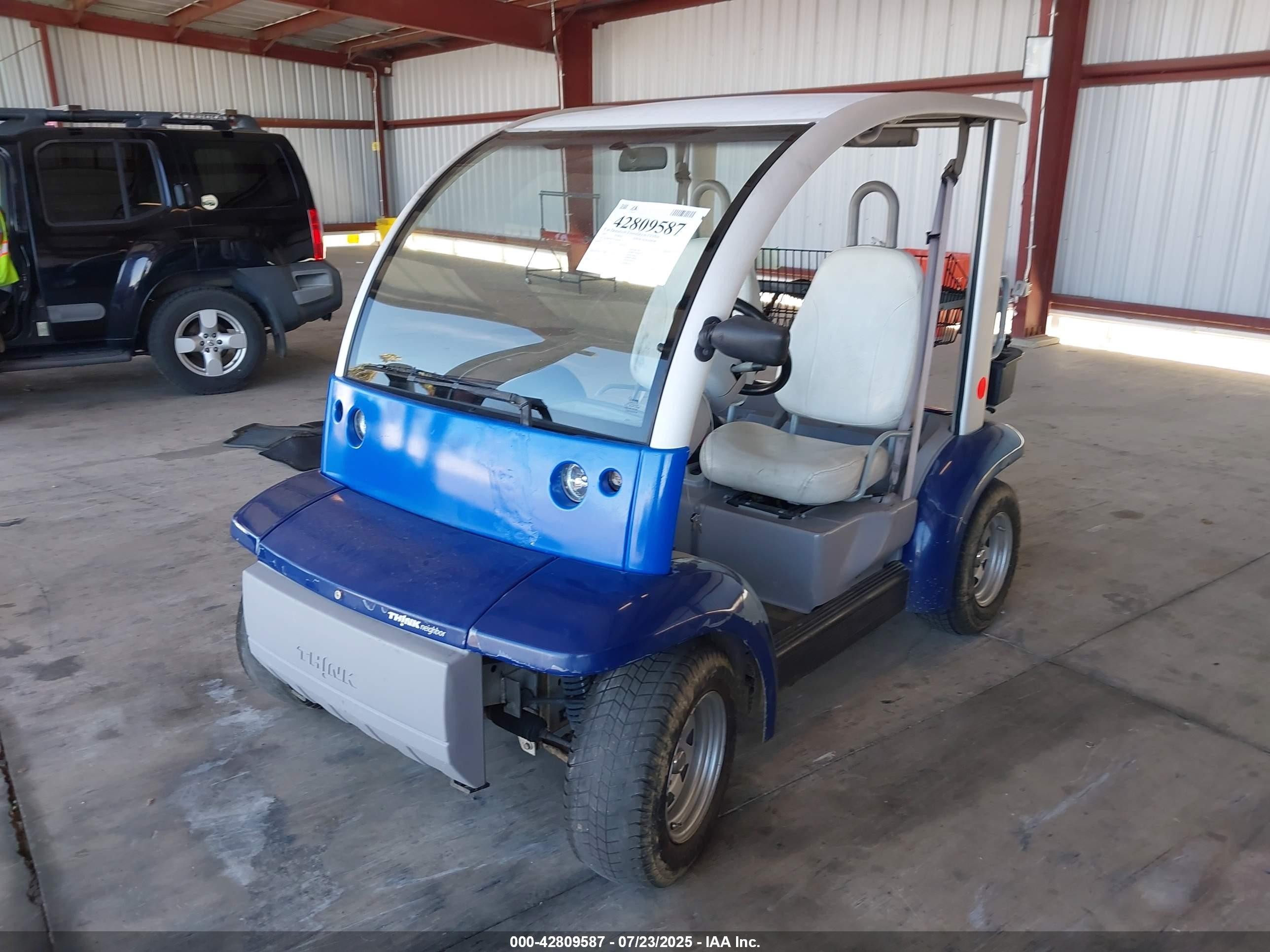 2002 Ford Think Neighbor   Blue vin: 1FABP205320100789