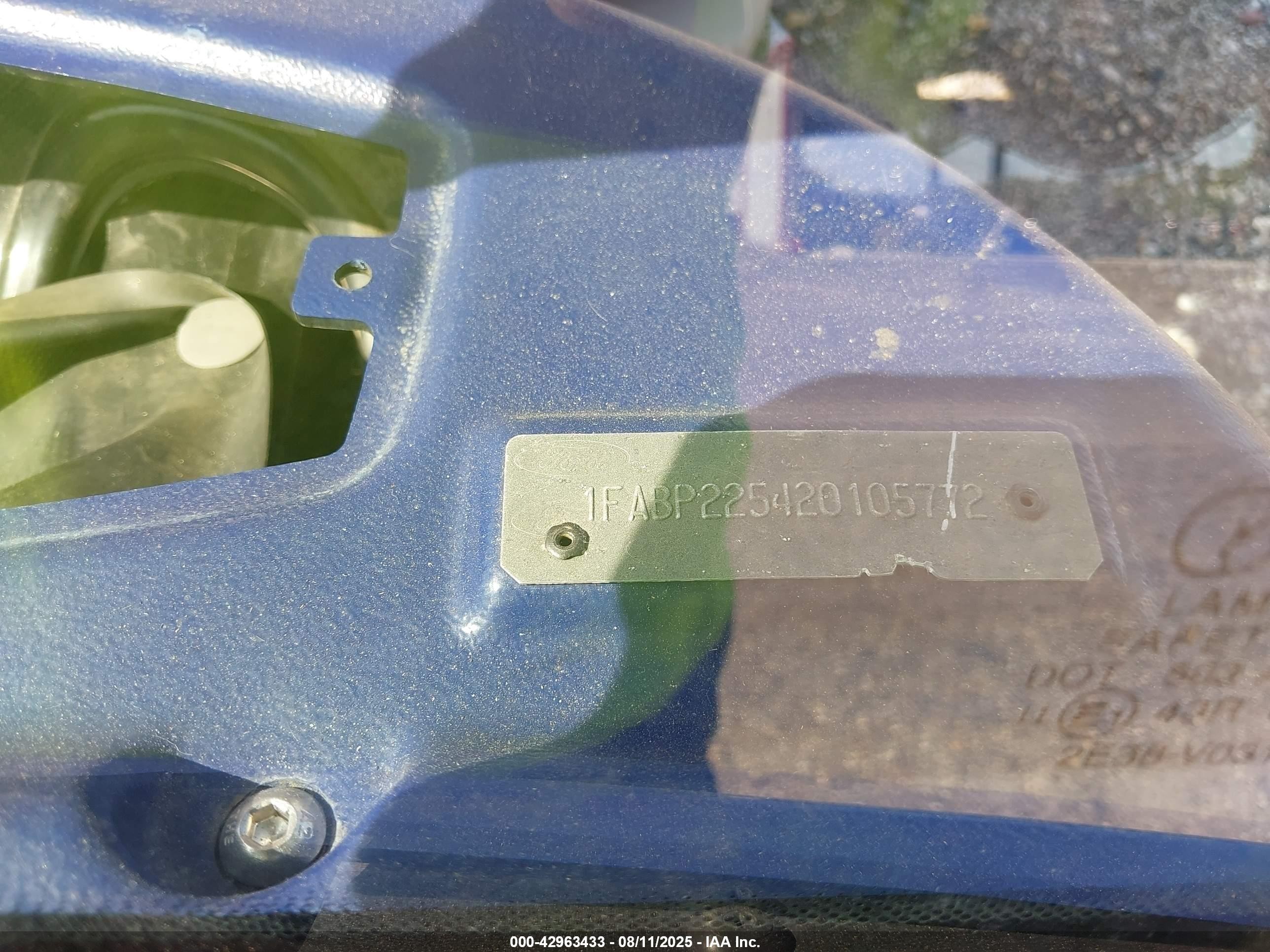 2002 Ford Think Neighbor   Blue vin: 1FABP225420105772