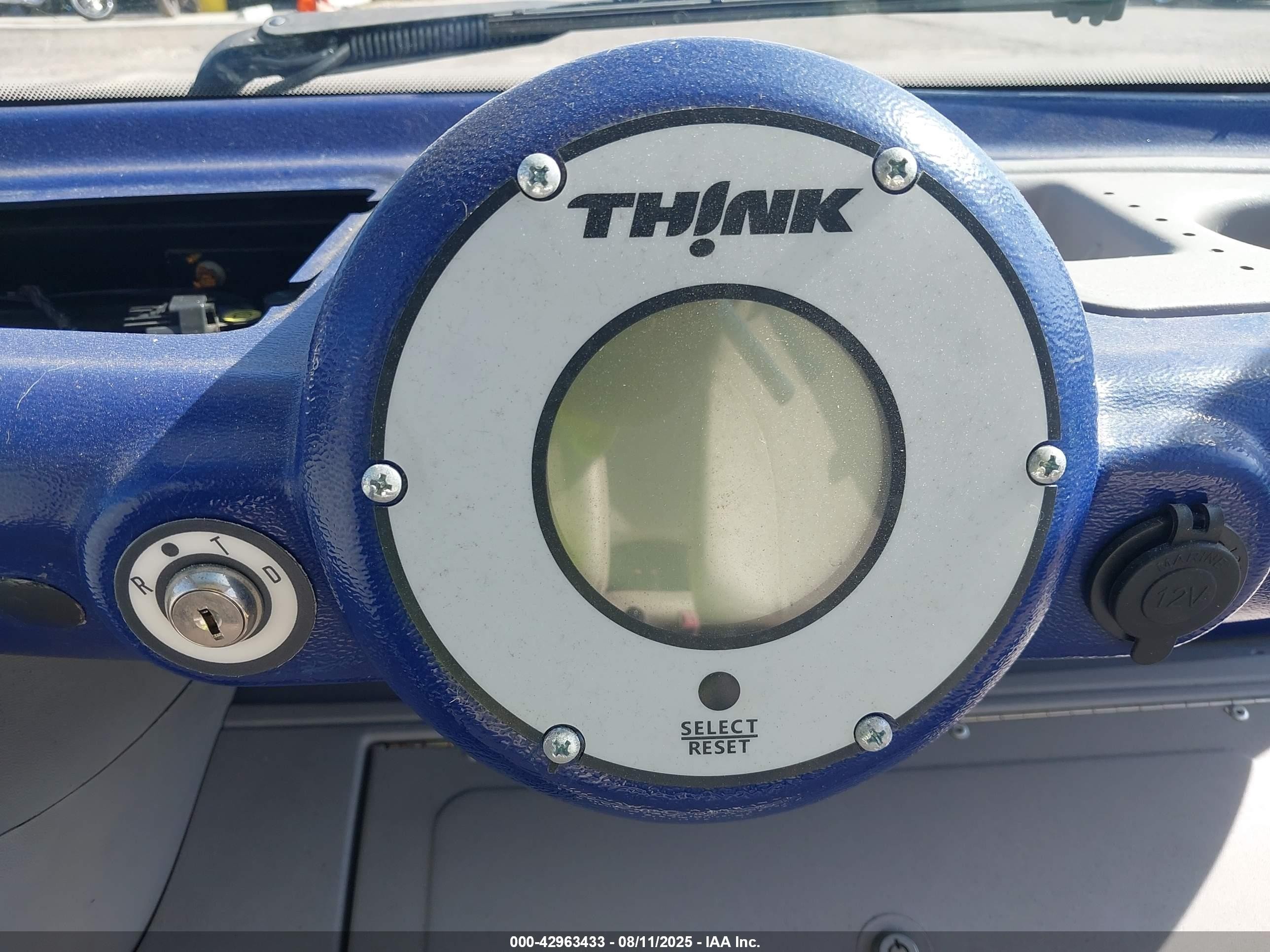 2002 Ford Think Neighbor   Blue vin: 1FABP225420105772