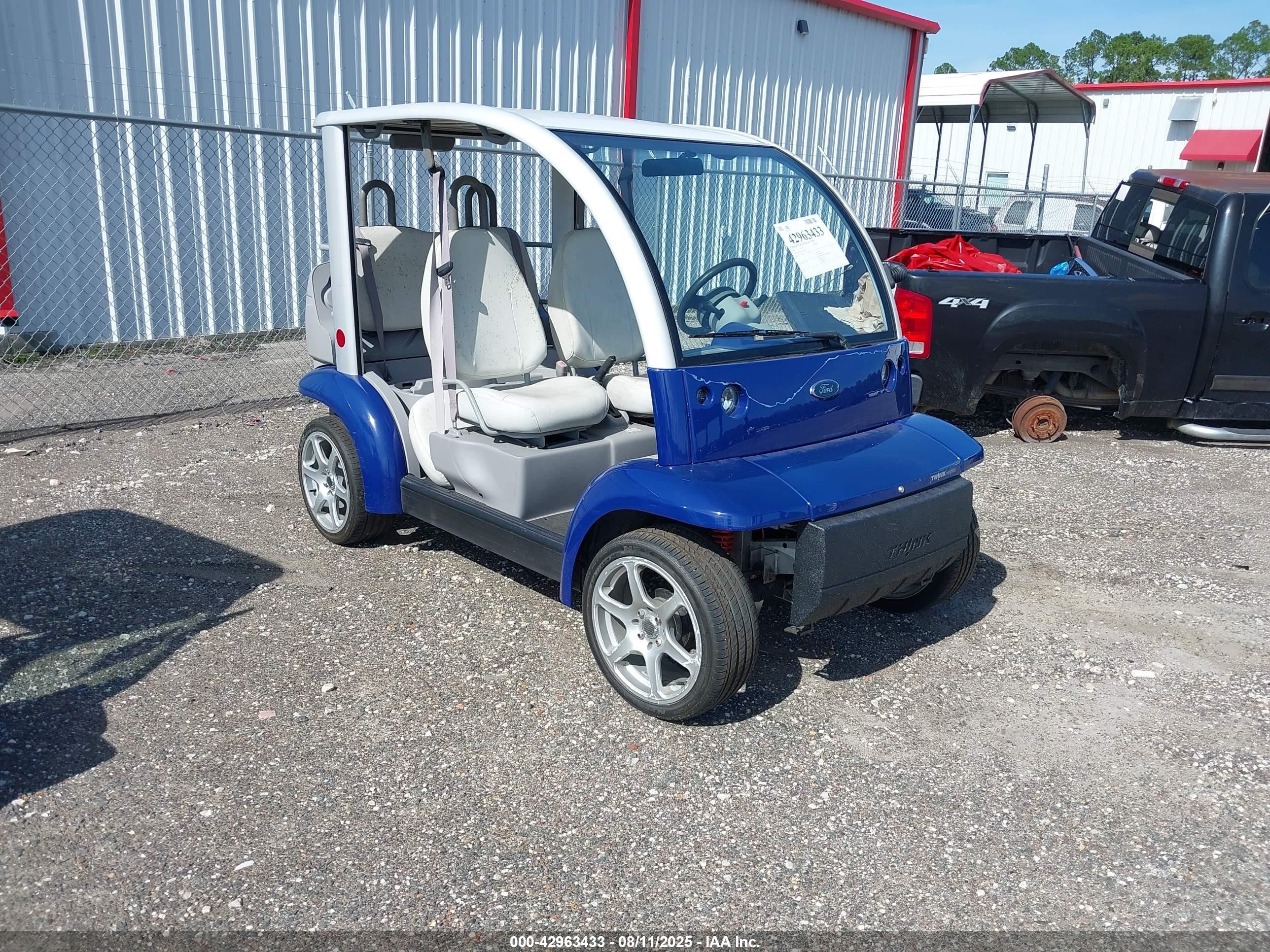 2002 Ford Think Neighbor   Blue vin: 1FABP225420105772