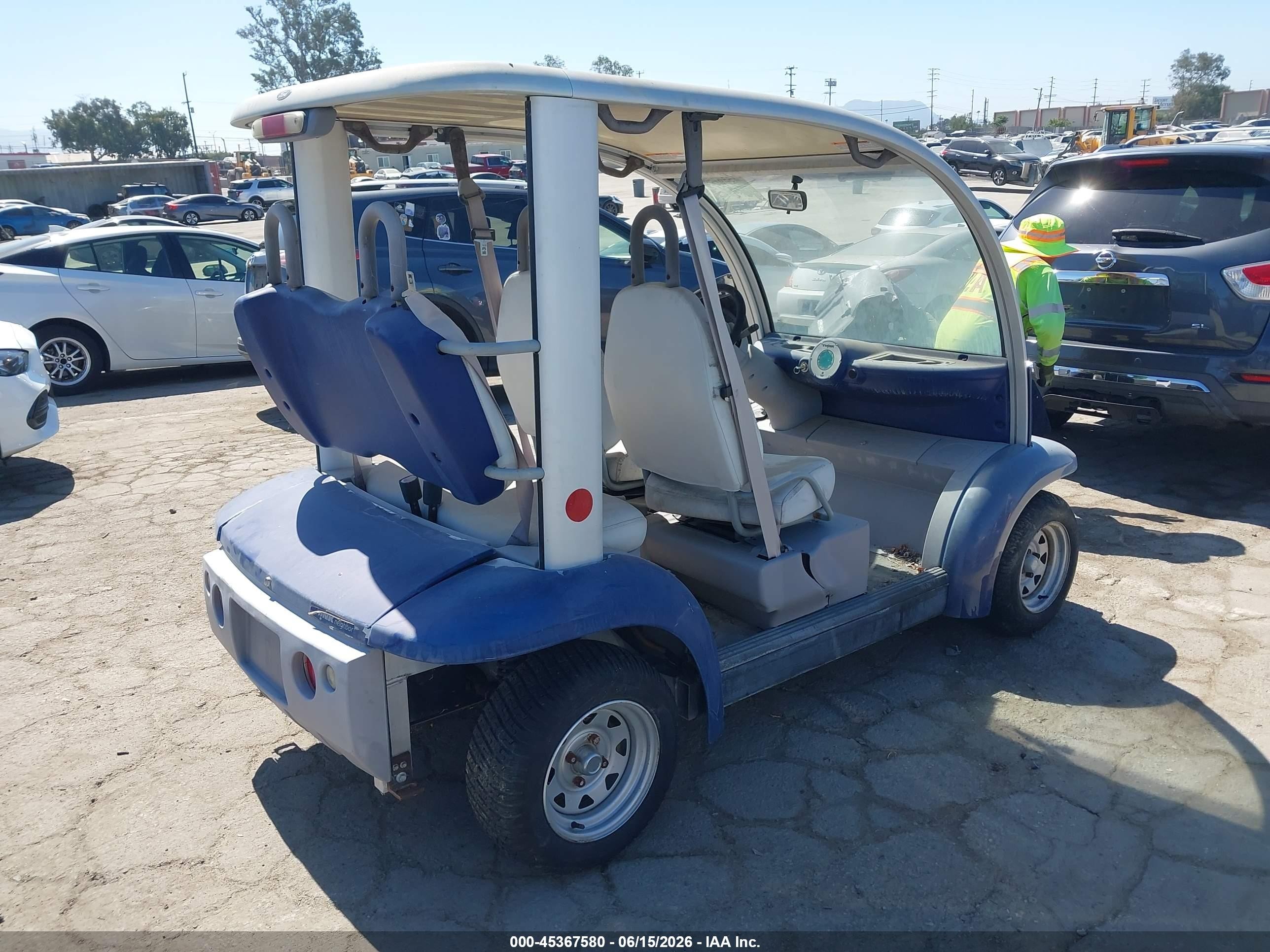 2002 Ford Think Neighbor Blue vin: 1FABP225620100699