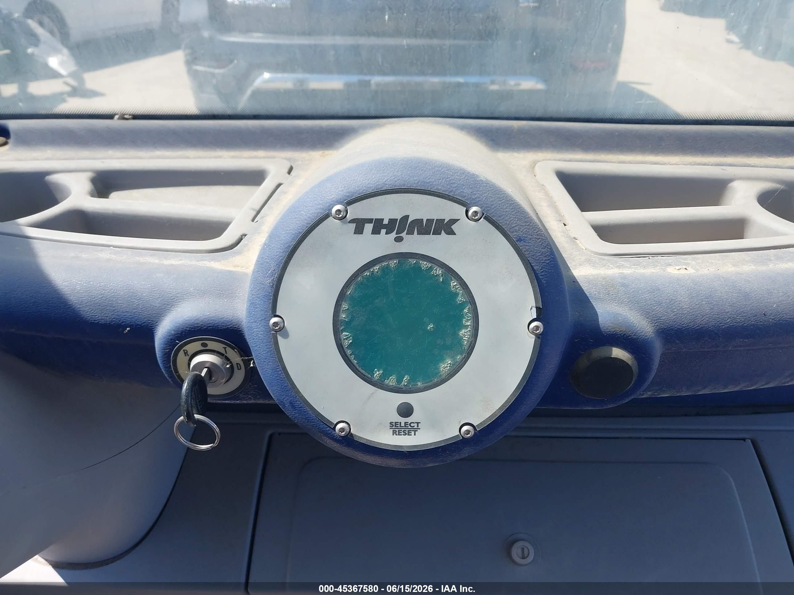 2002 Ford Think Neighbor Blue vin: 1FABP225620100699