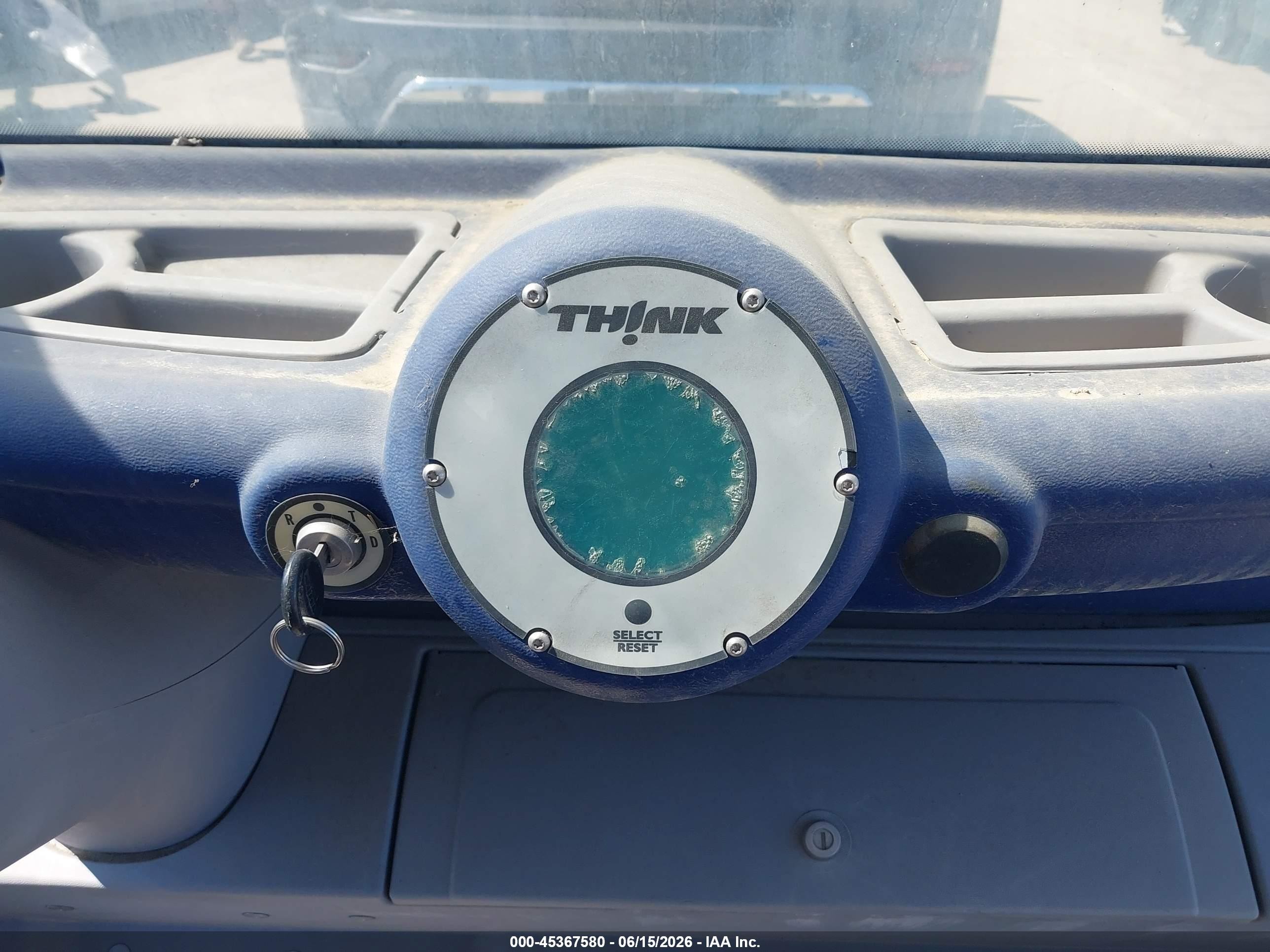 2002 Ford Think Neighbor Blue vin: 1FABP225620100699