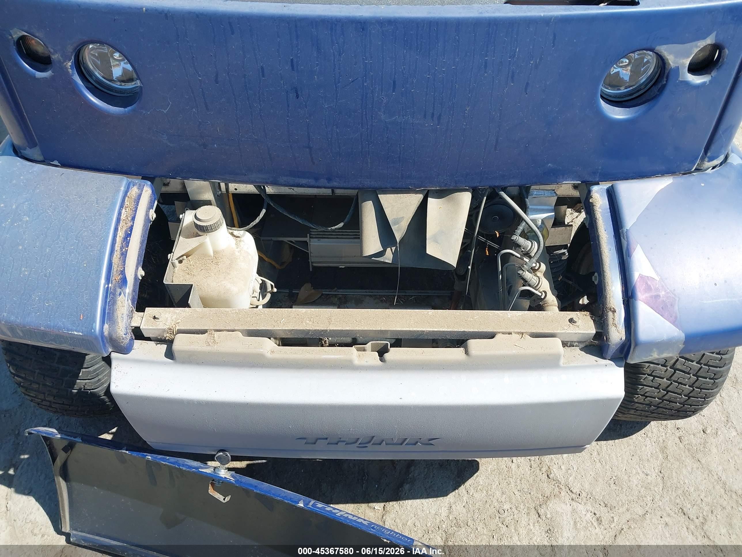 2002 Ford Think Neighbor Blue vin: 1FABP225620100699