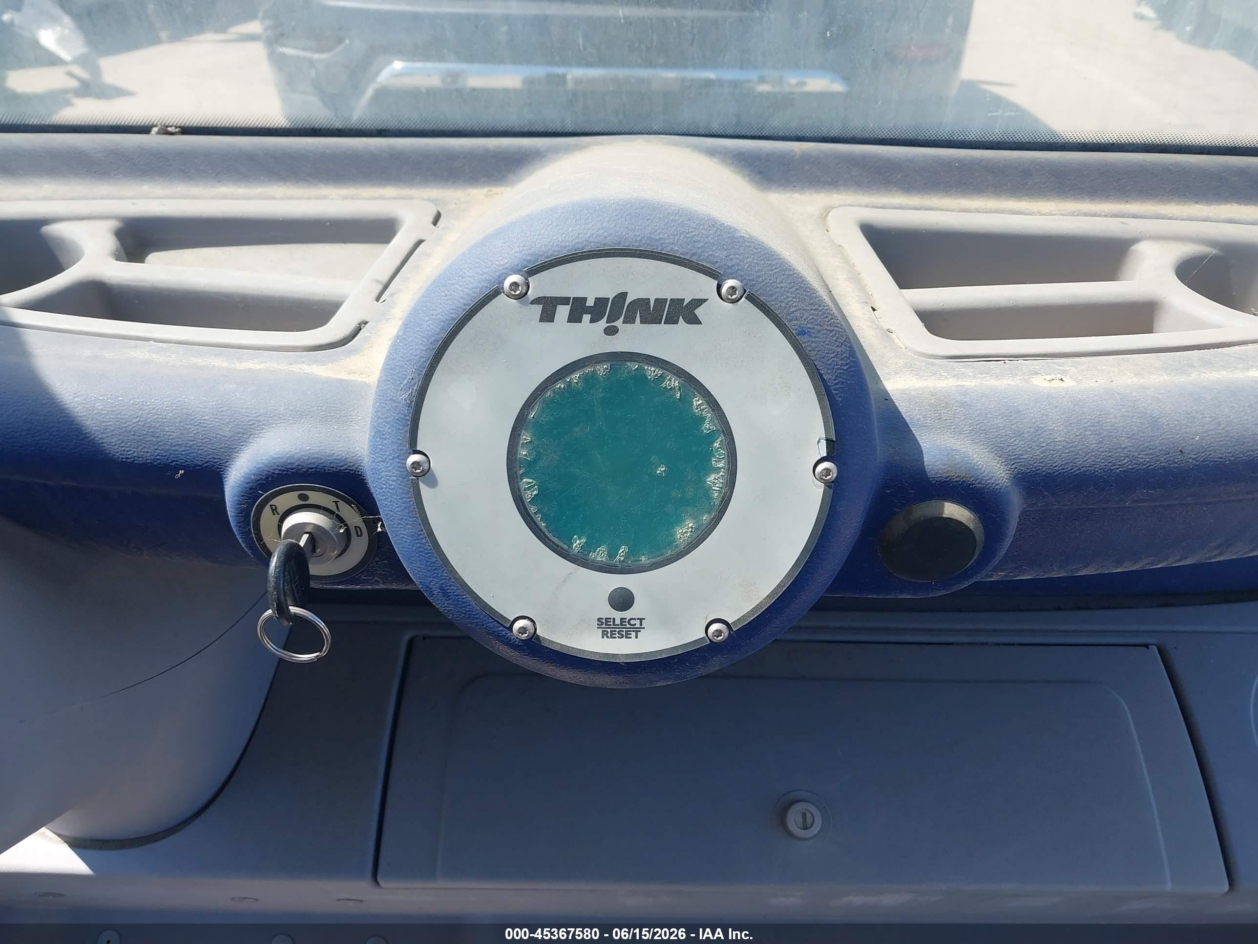 2002 Ford Think Neighbor Blue vin: 1FABP225620100699