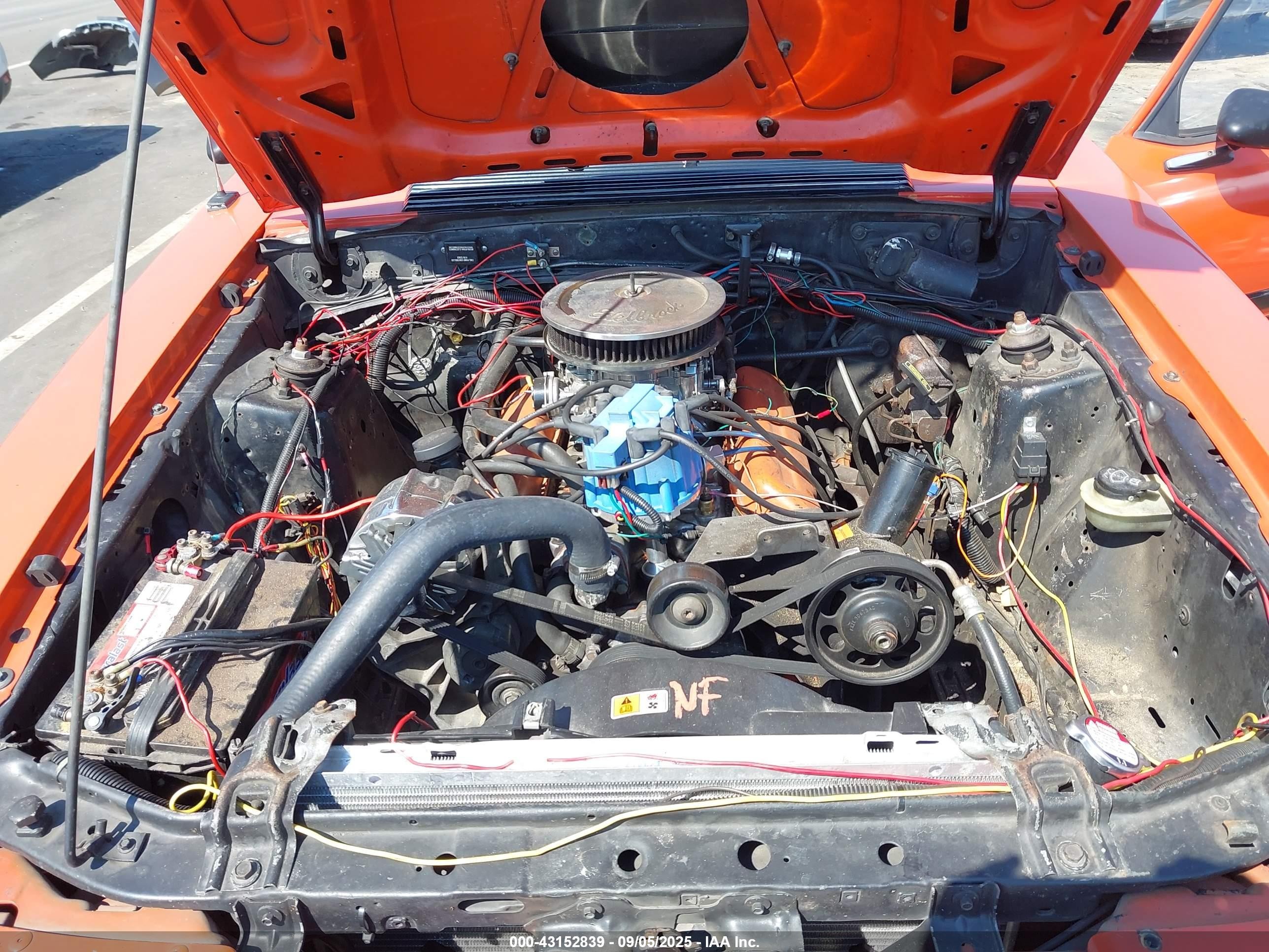 1985 Ford Mustang Lx Orange vin: 1FABP26A2FF154883