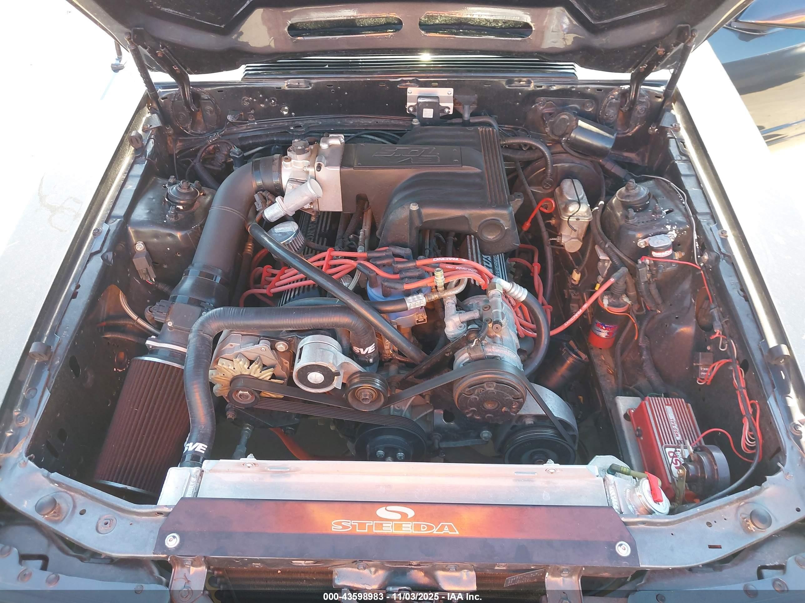 1983 Ford Mustang   Gray vin: 1FABP2731DF151468