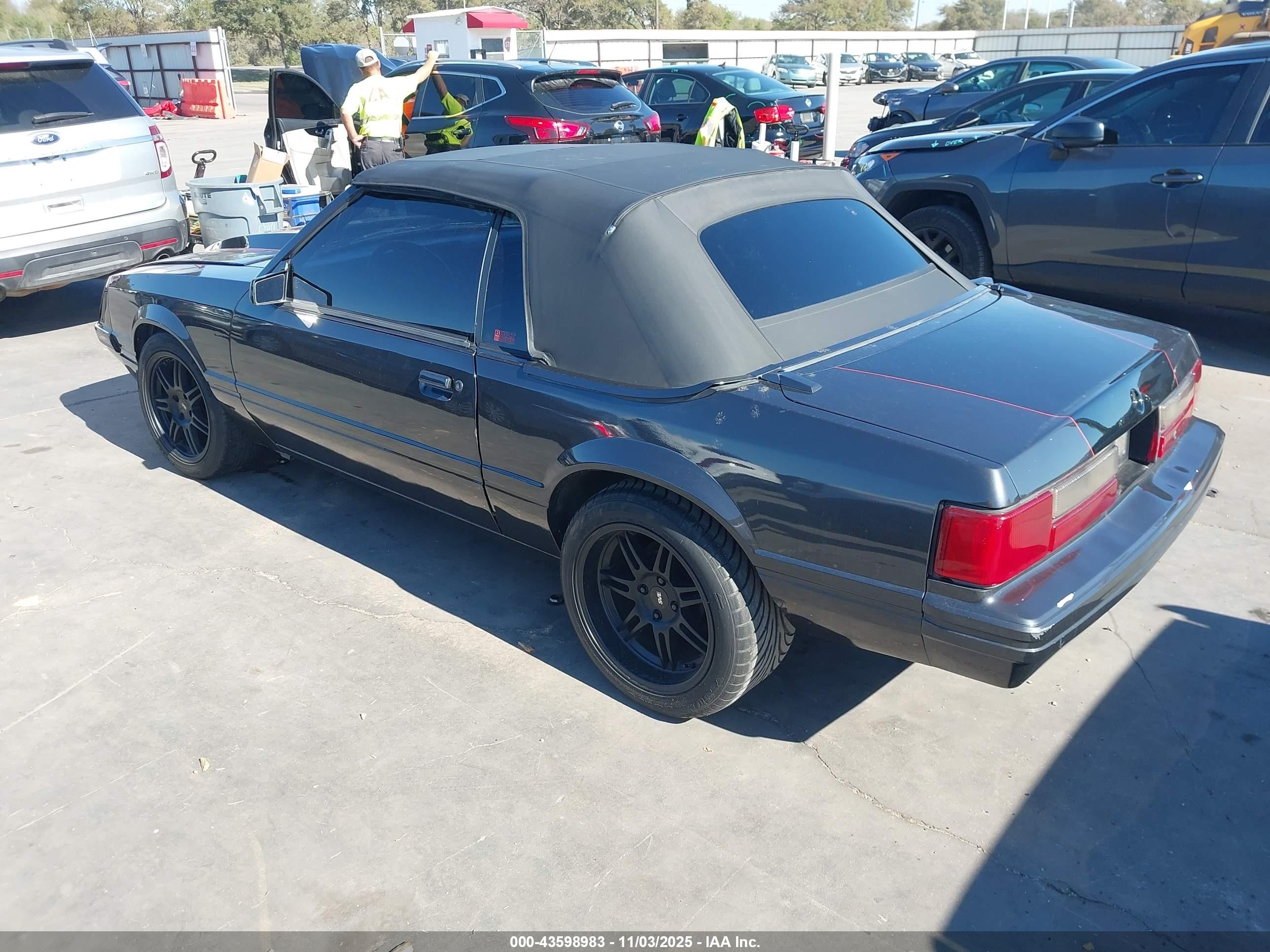 1983 Ford Mustang   Gray vin: 1FABP2731DF151468