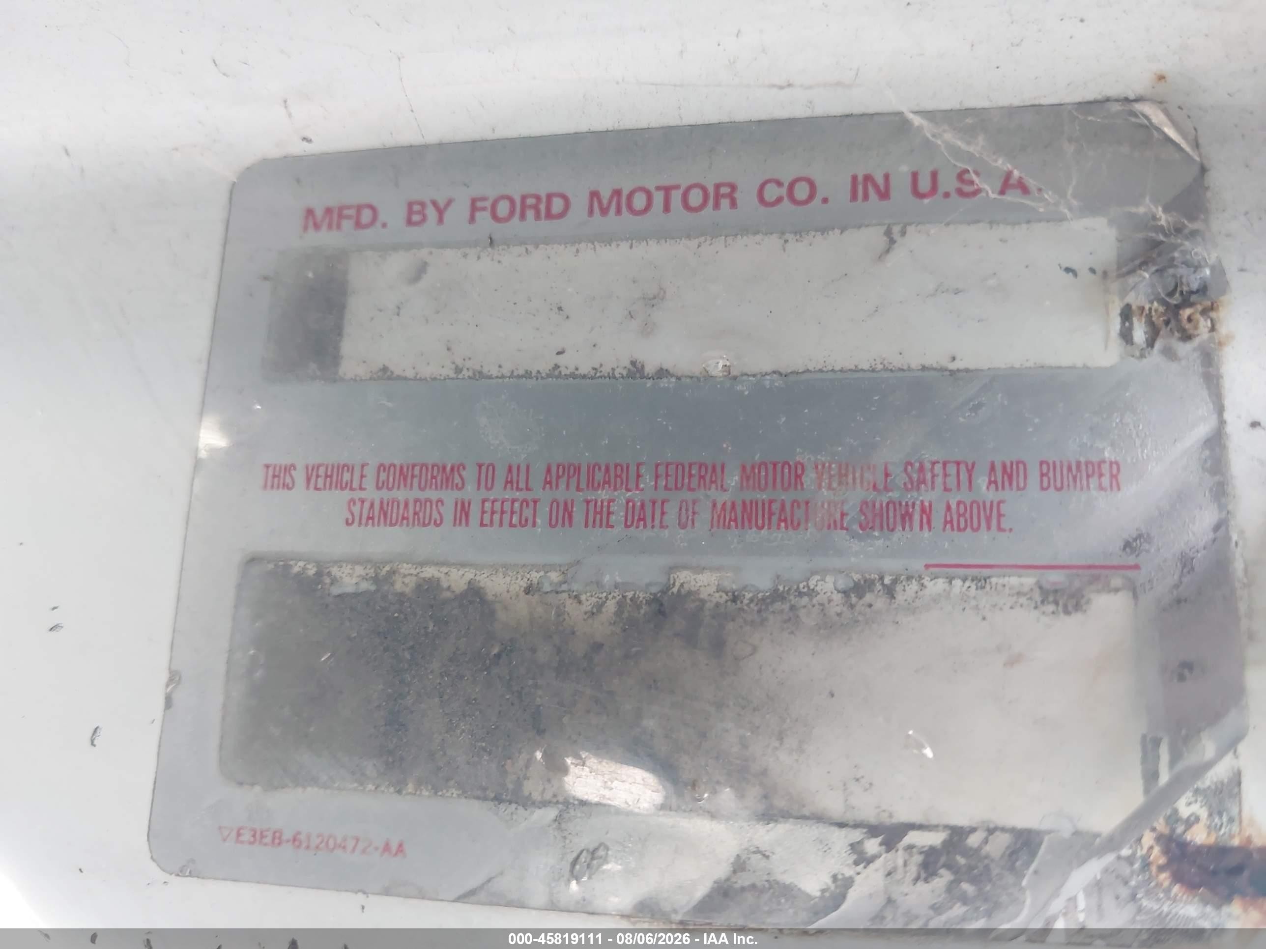 1985 Ford Mustang Lx/gt White vin: 1FABP2732FF128381
