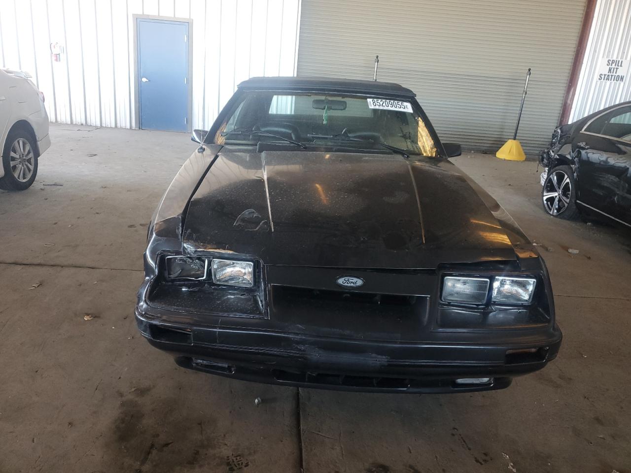 1985 Ford Mustang Lx Black vin: 1FABP27M9FF211945
