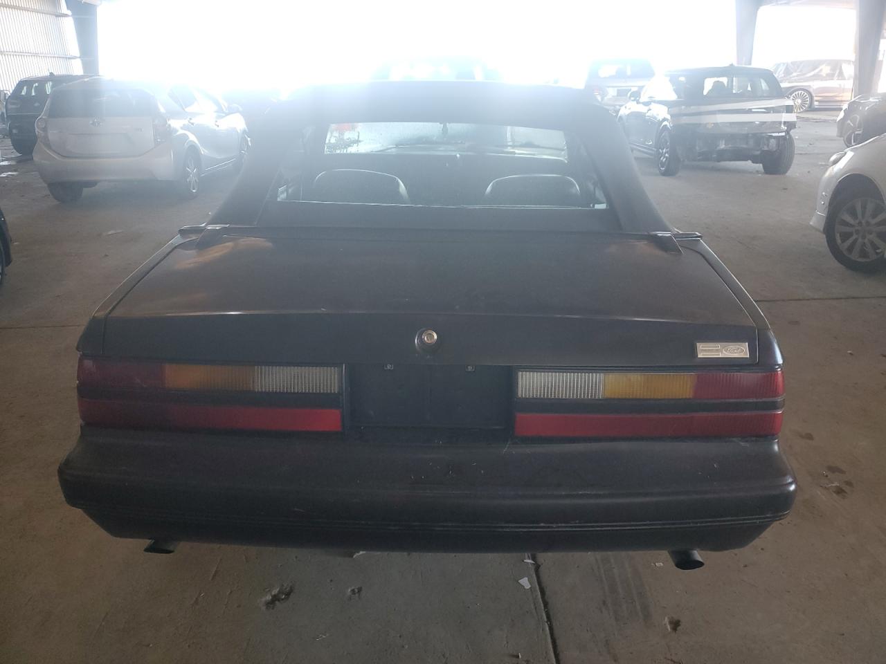 1985 Ford Mustang Lx Black vin: 1FABP27M9FF211945