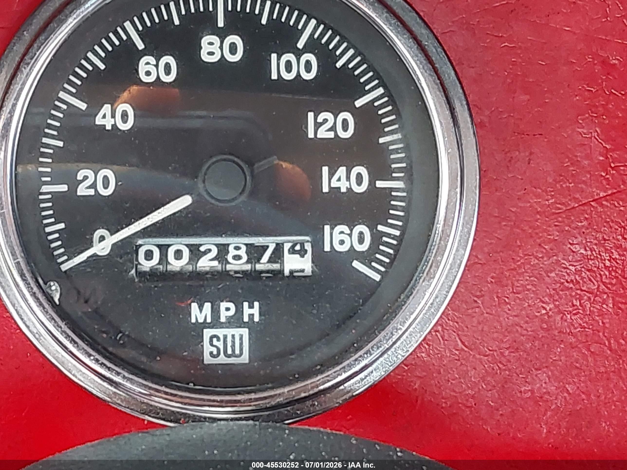 1985 Ford Mustang Lx/gt Red vin: 1FABP28A8FF134232