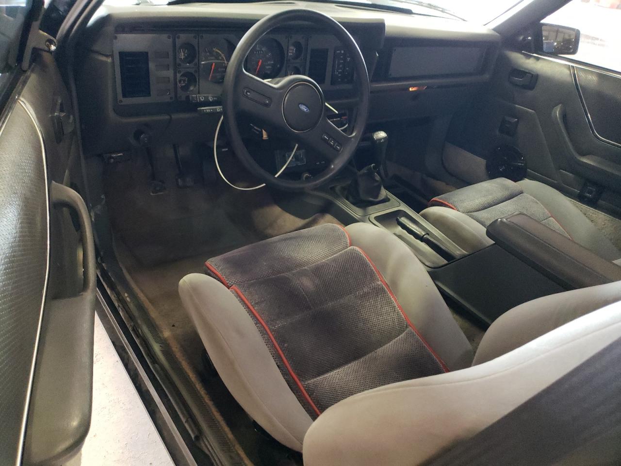 1986 Ford Mustang Lx Black vin: 1FABP28M1GF319993