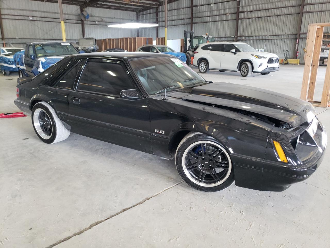 1986 Ford Mustang Lx Black vin: 1FABP28M1GF319993