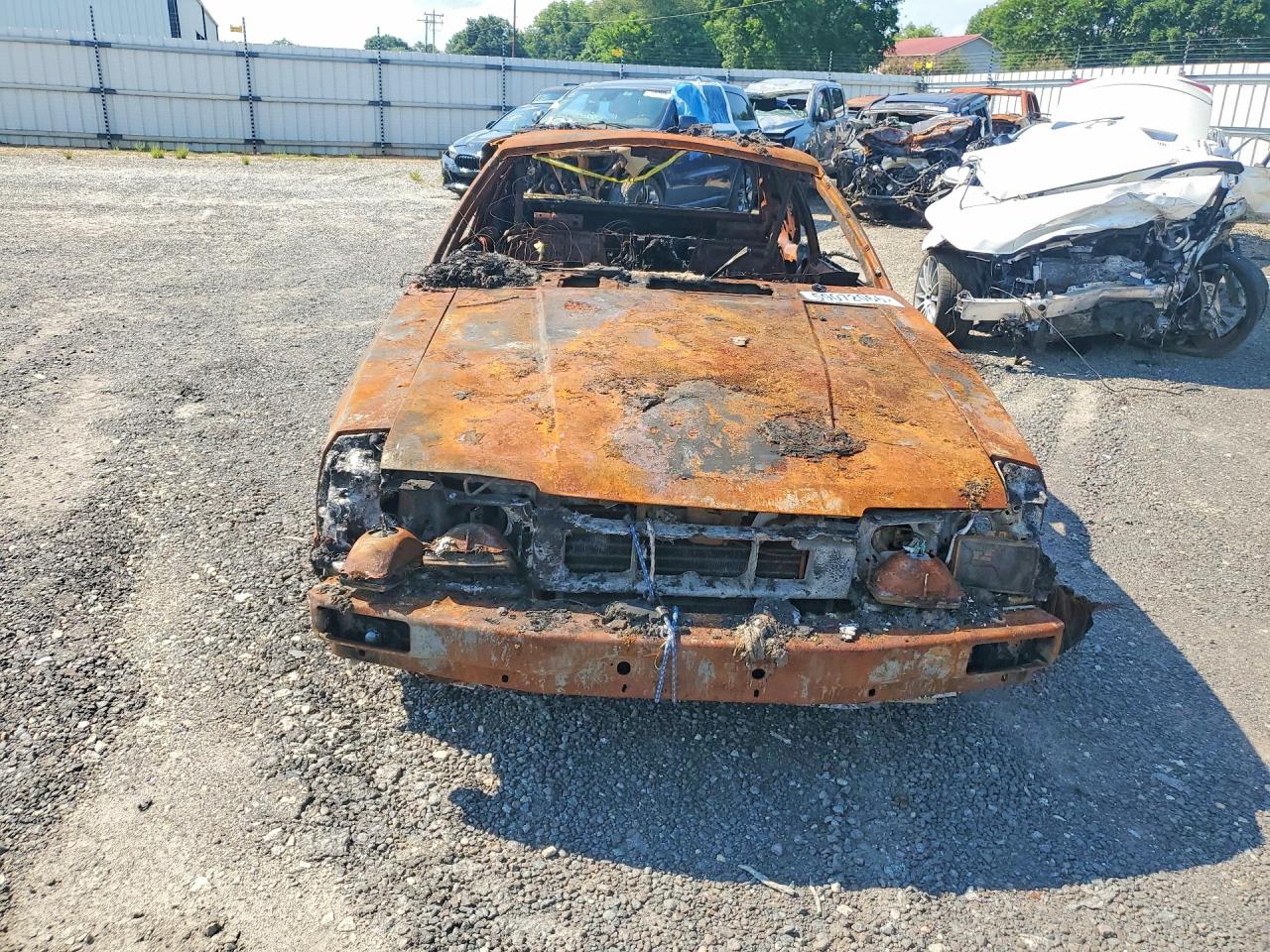 1984 Ford Mustang L Burn vin: 1FABP28M2EF225358