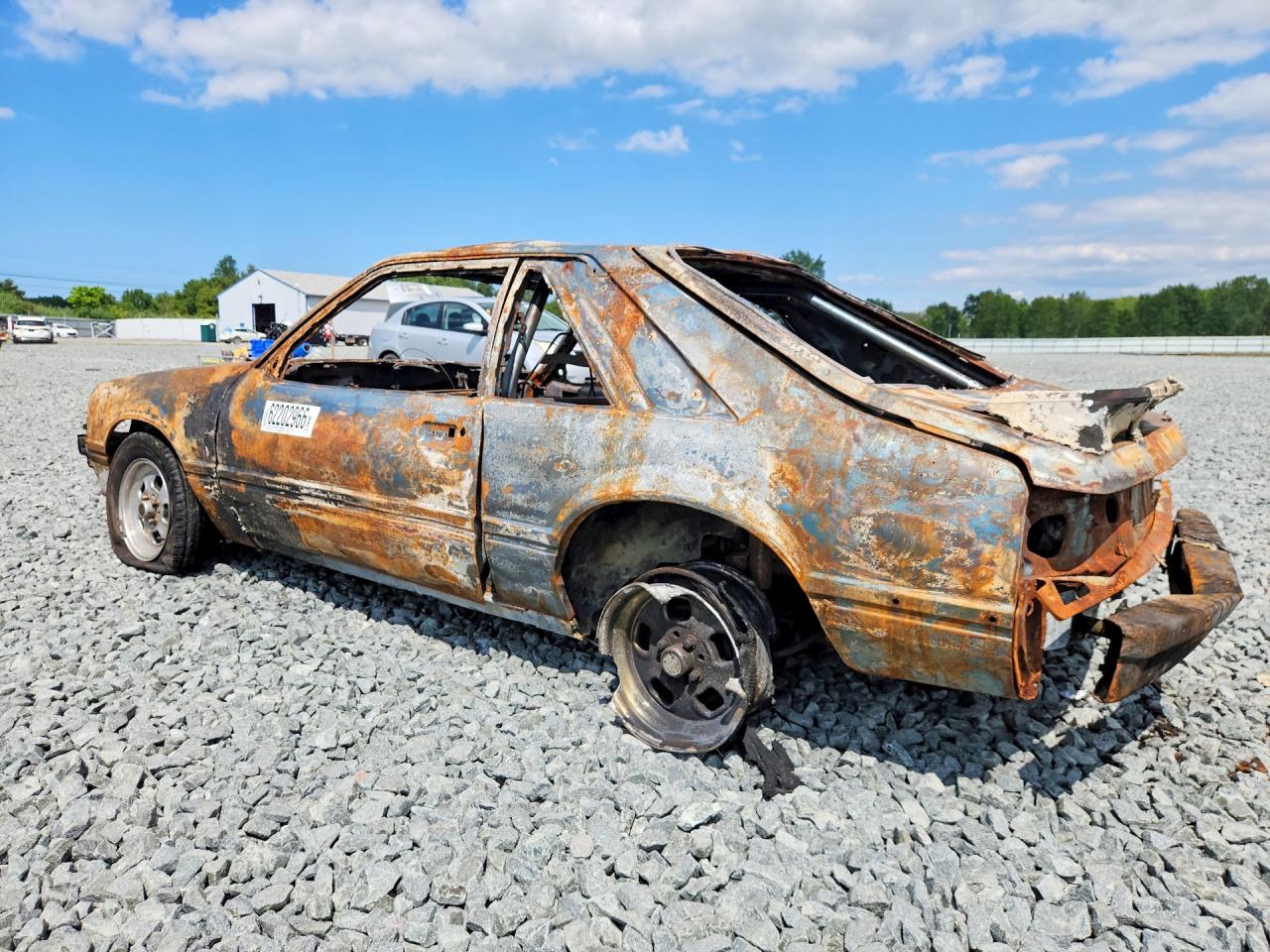 1985 Ford Mustang Lx Burn vin: 1FABP28M8FF182016