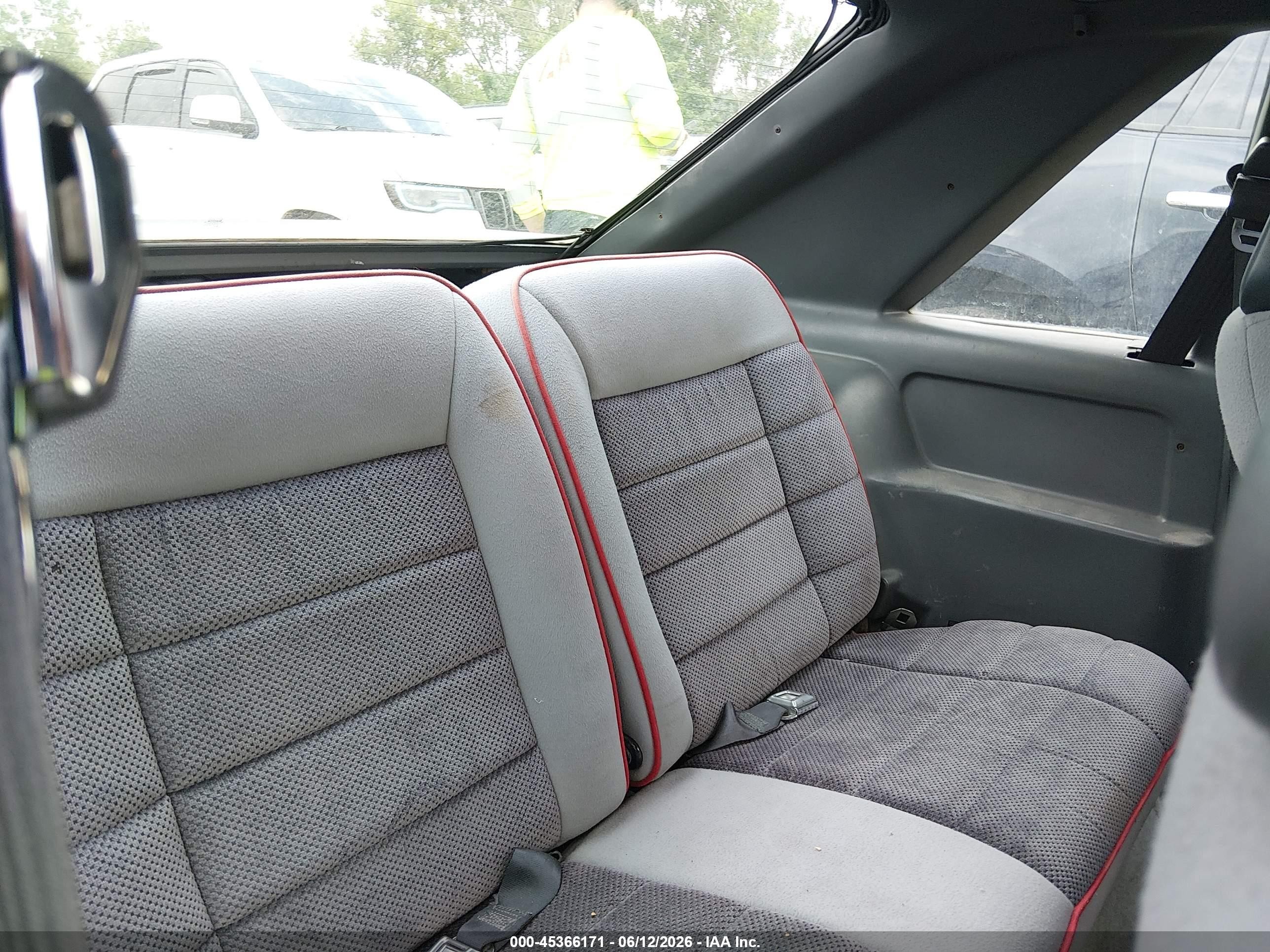 1985 Ford Mustang Lx/gt Gray vin: 1FABP28MXFF189128