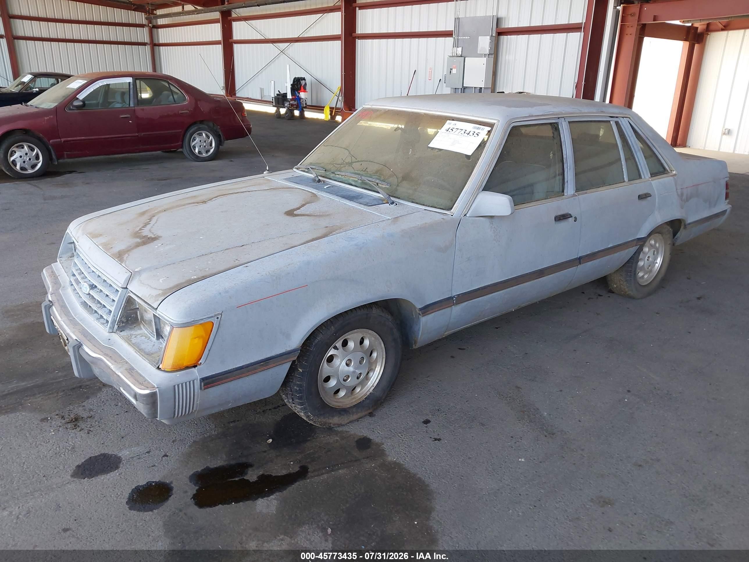 1985 Ford Ltd   Gray vin: 1FABP39M2FG190577