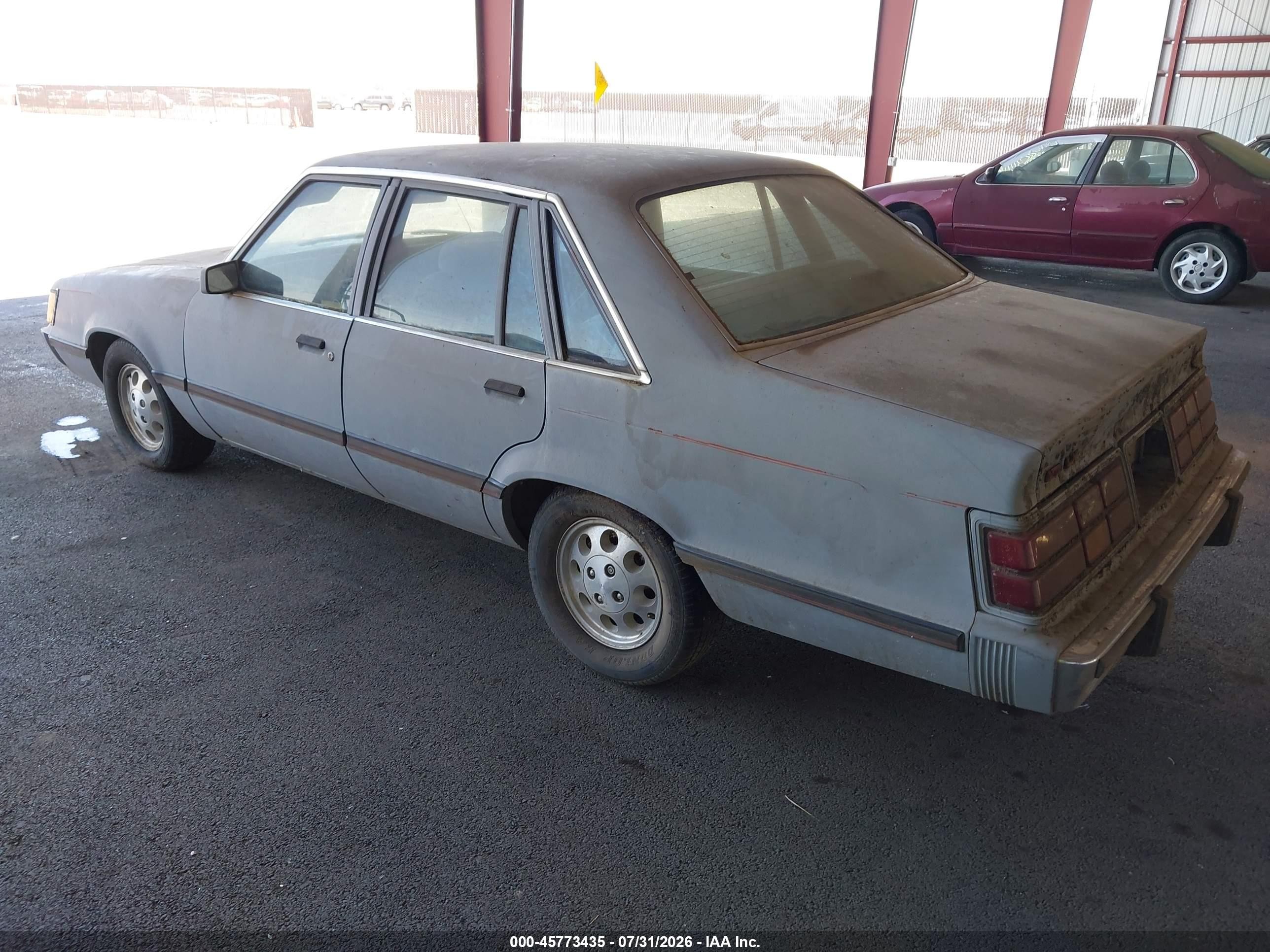 1985 Ford Ltd   Gray vin: 1FABP39M2FG190577