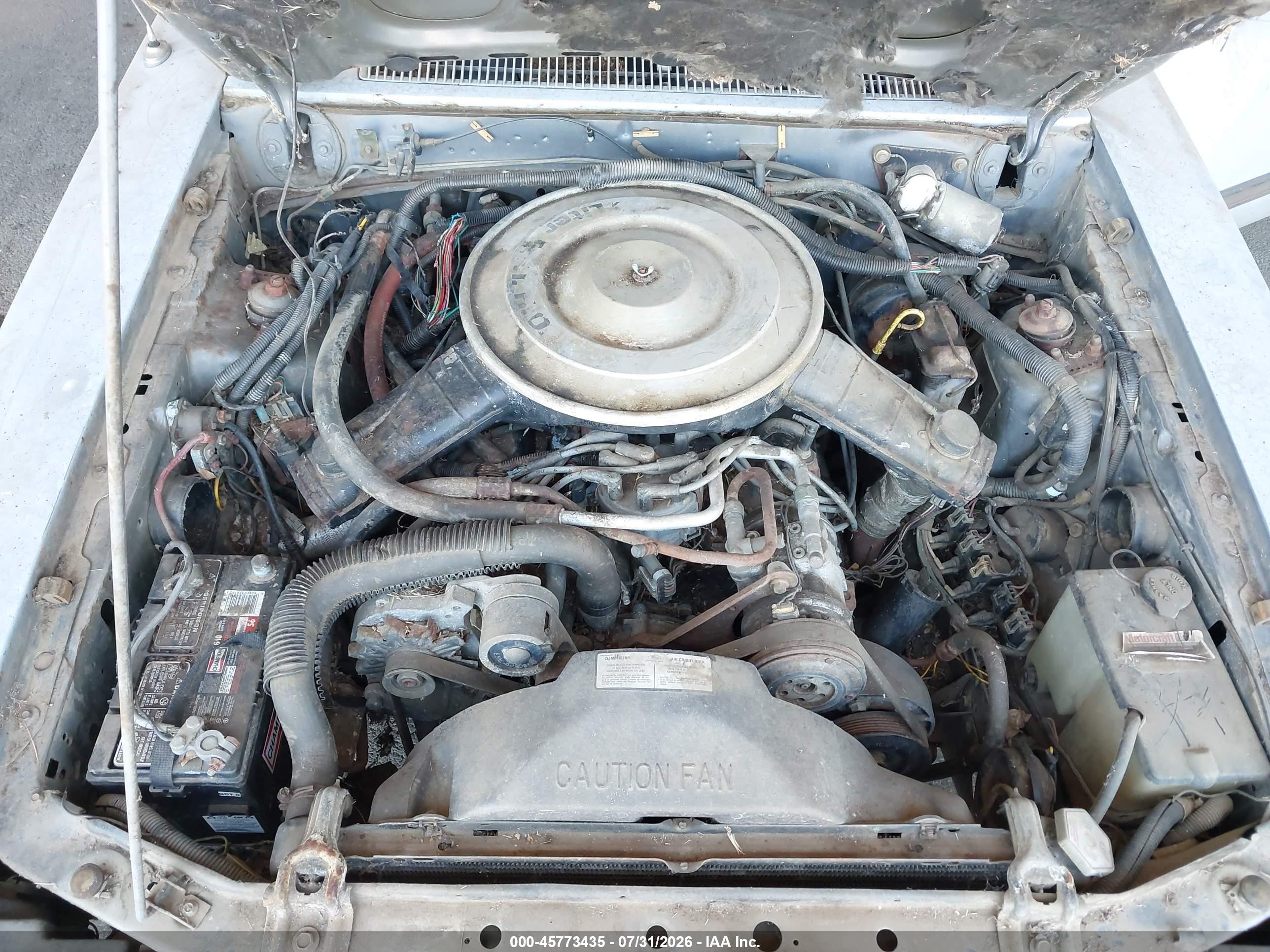 1985 Ford Ltd   Gray vin: 1FABP39M2FG190577